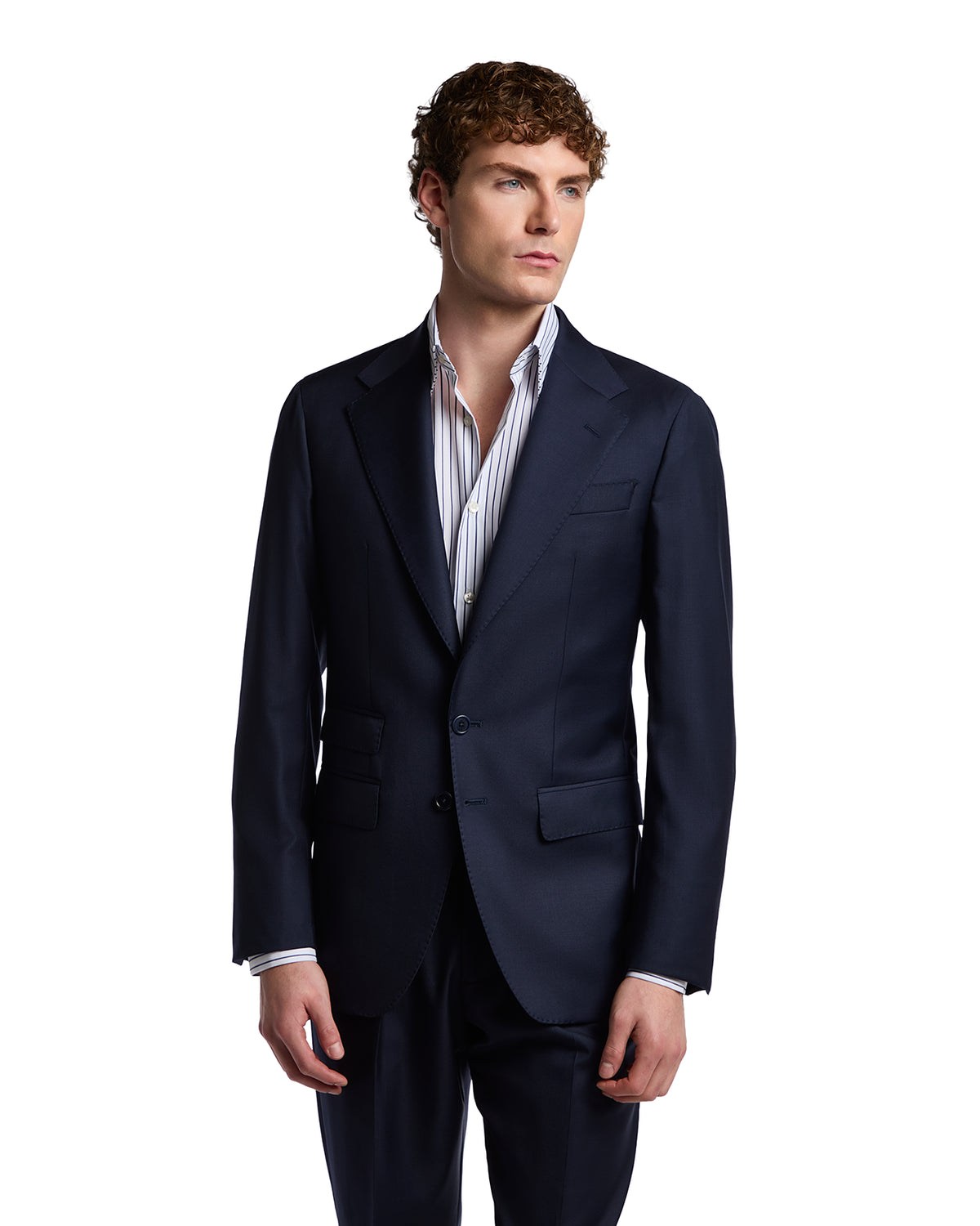 Abito Milano con Alto in lana Perennial Canonico blu
