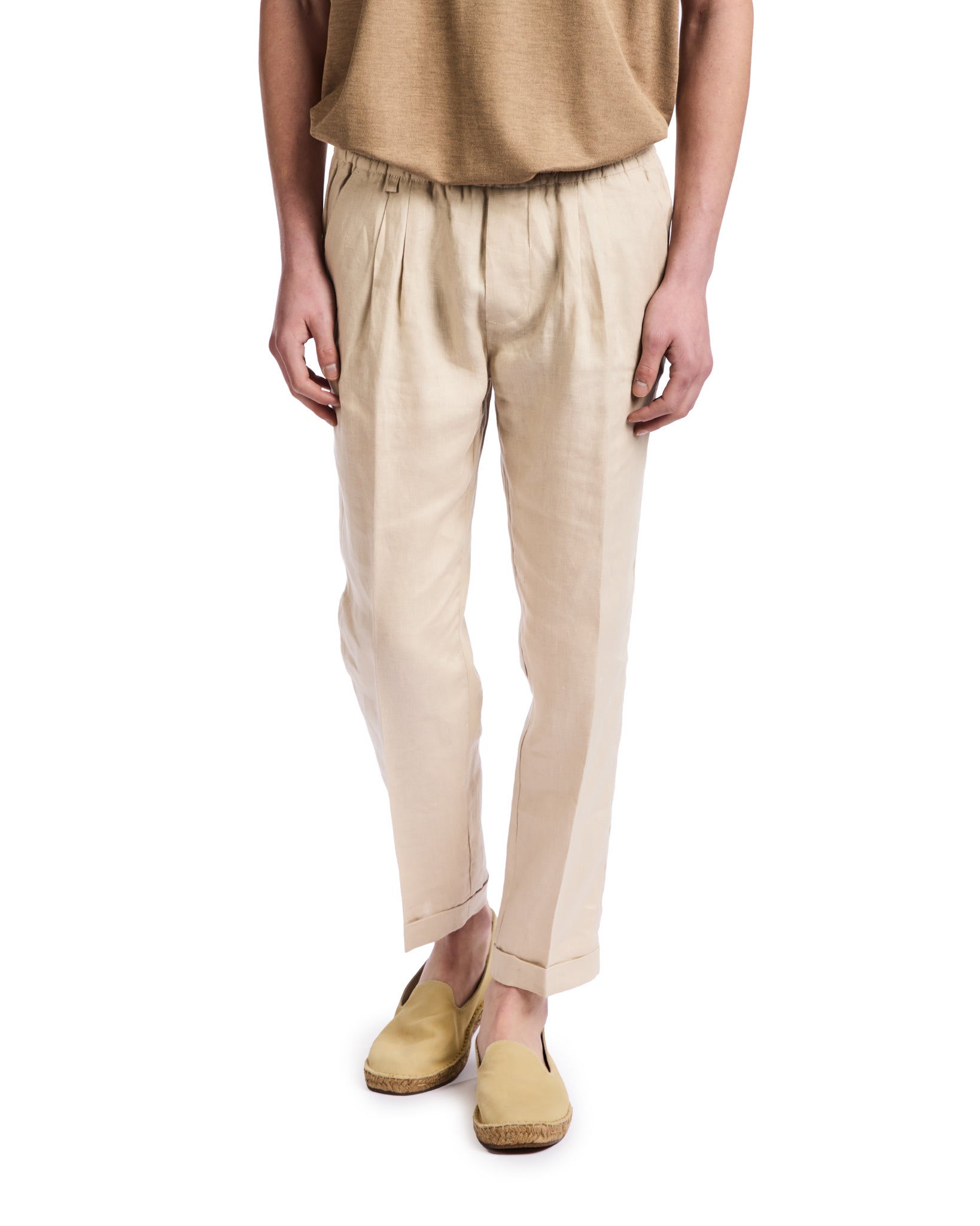 Pantalaccio Cary in puro lino spago