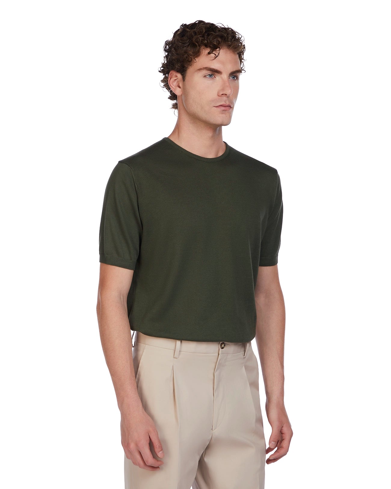 T-shirt Jannik in maglia militare