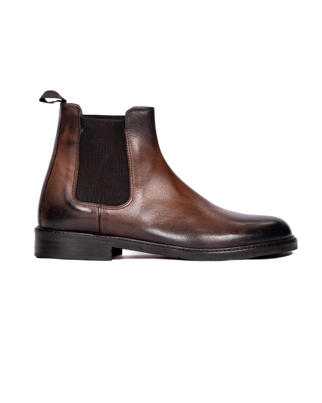 Jae - stivale in pelle spazzolata marrone