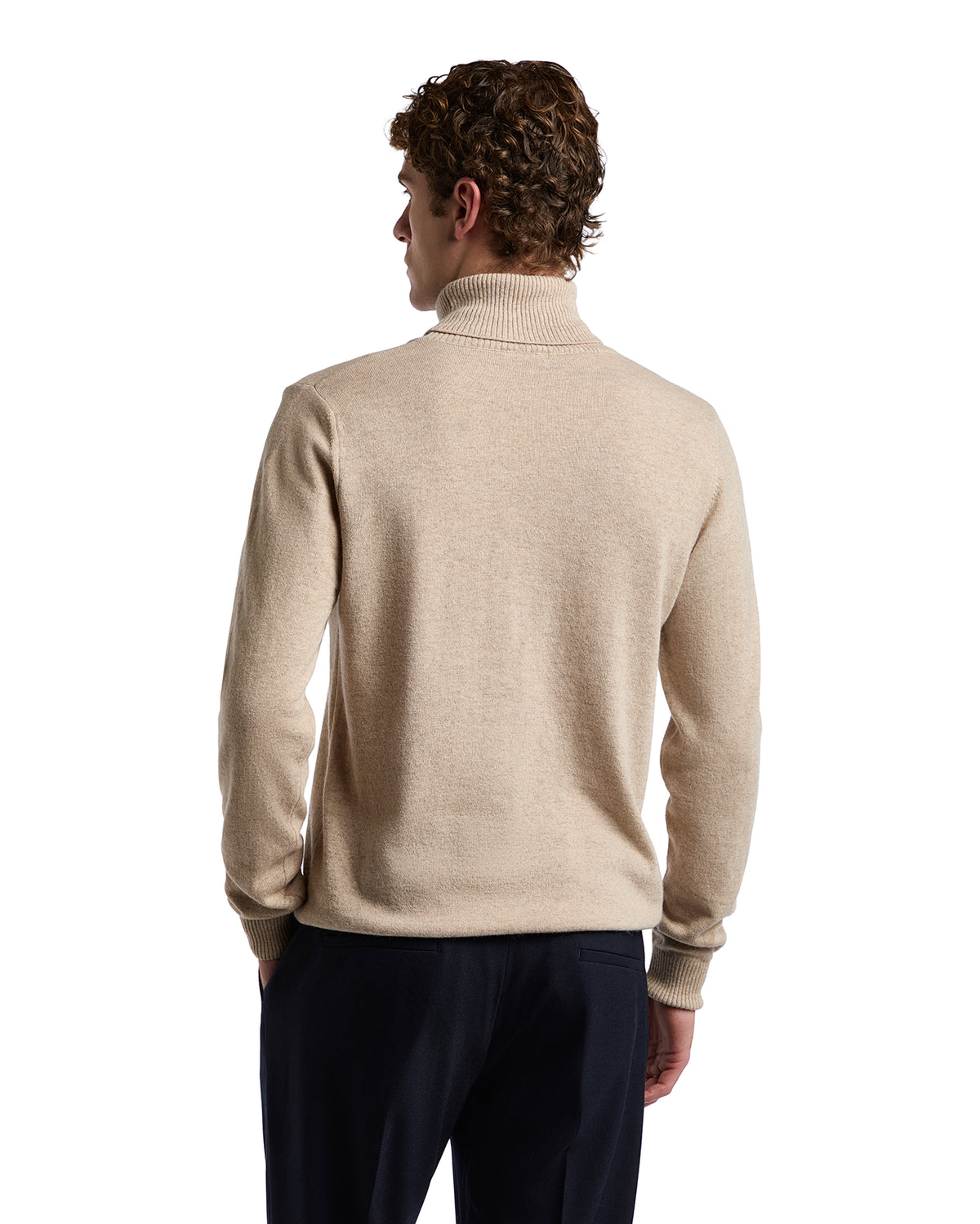 Dolcevita Lee in misto cachemire beige
