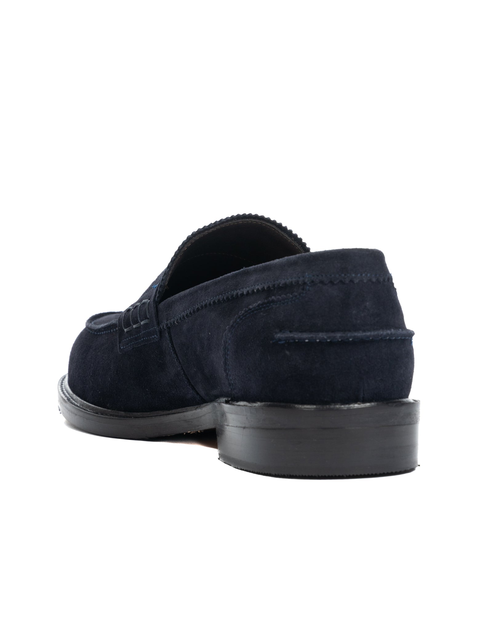 College Leonardo scamosciato blu