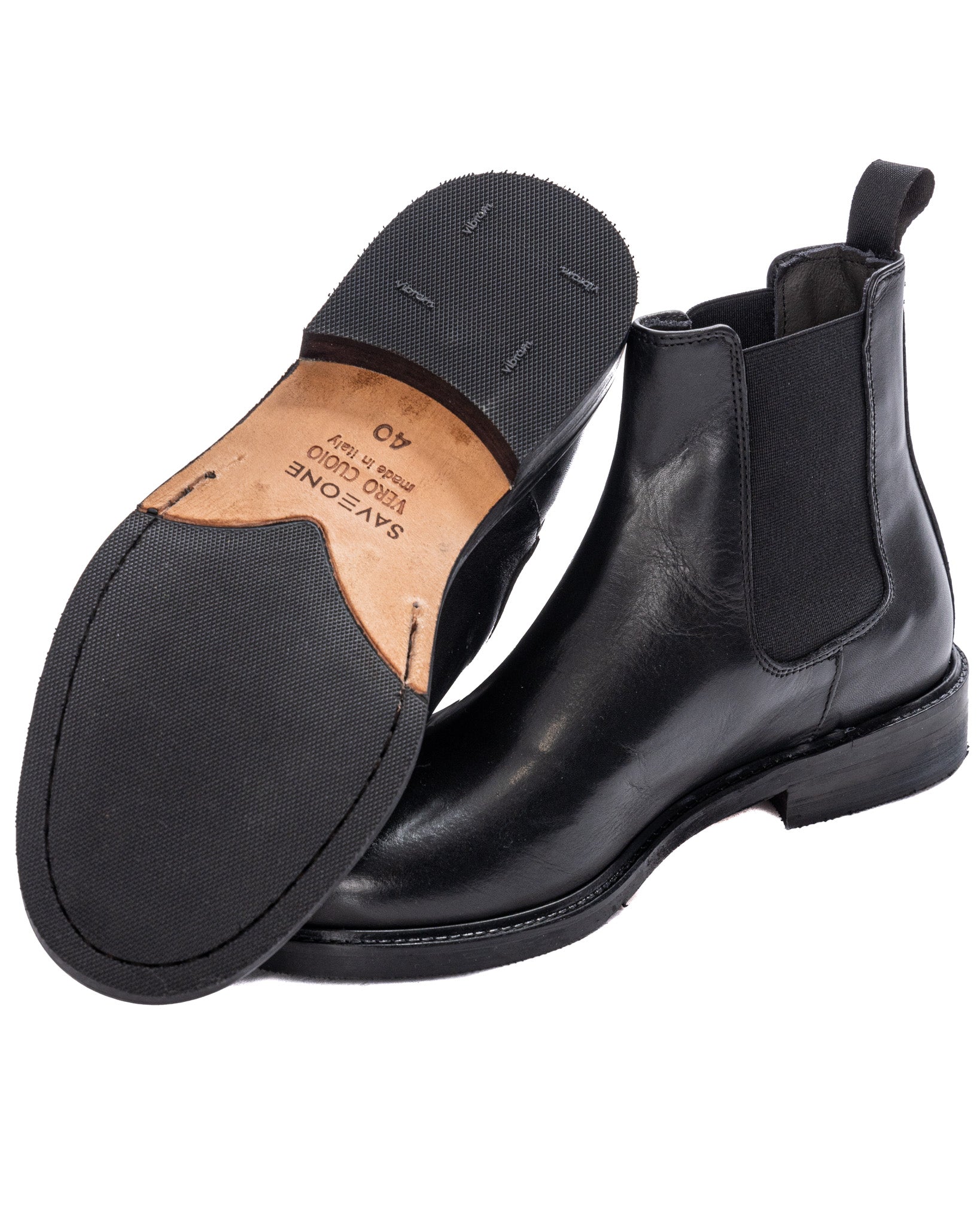Stivale Jae in pelle nero