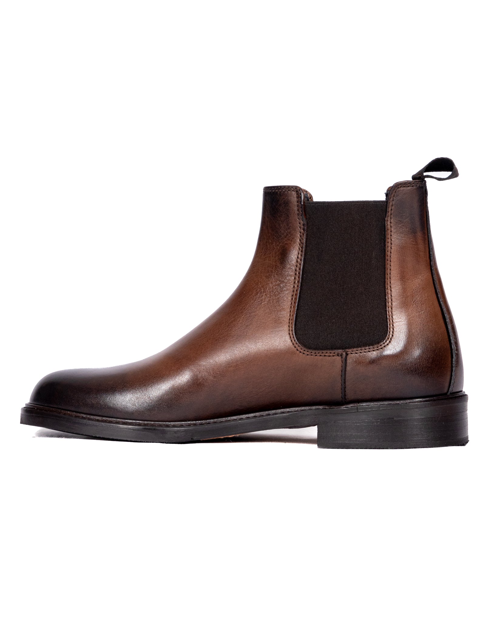 Jae - stivale in pelle spazzolata marrone