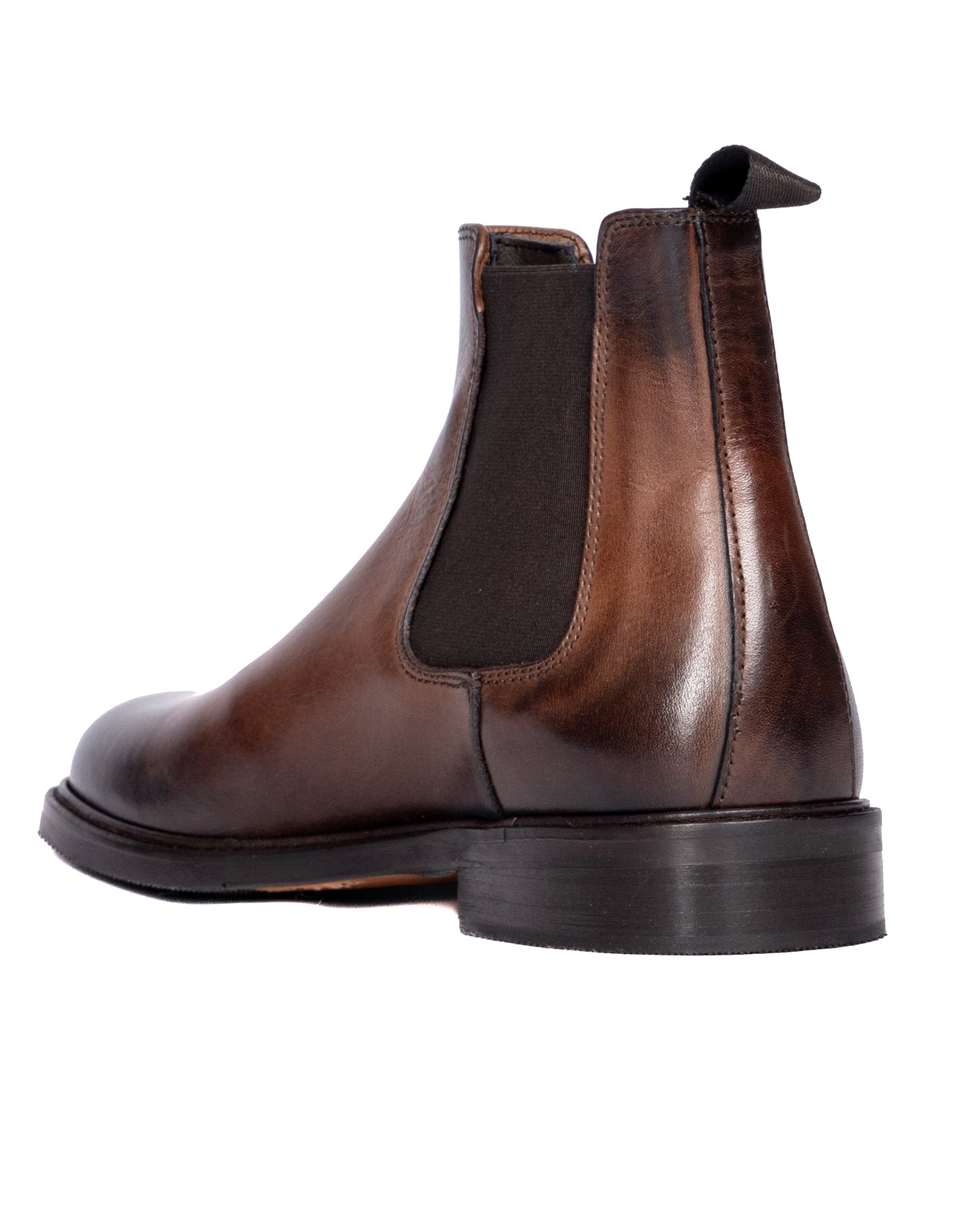 Jae - stivale in pelle spazzolata marrone