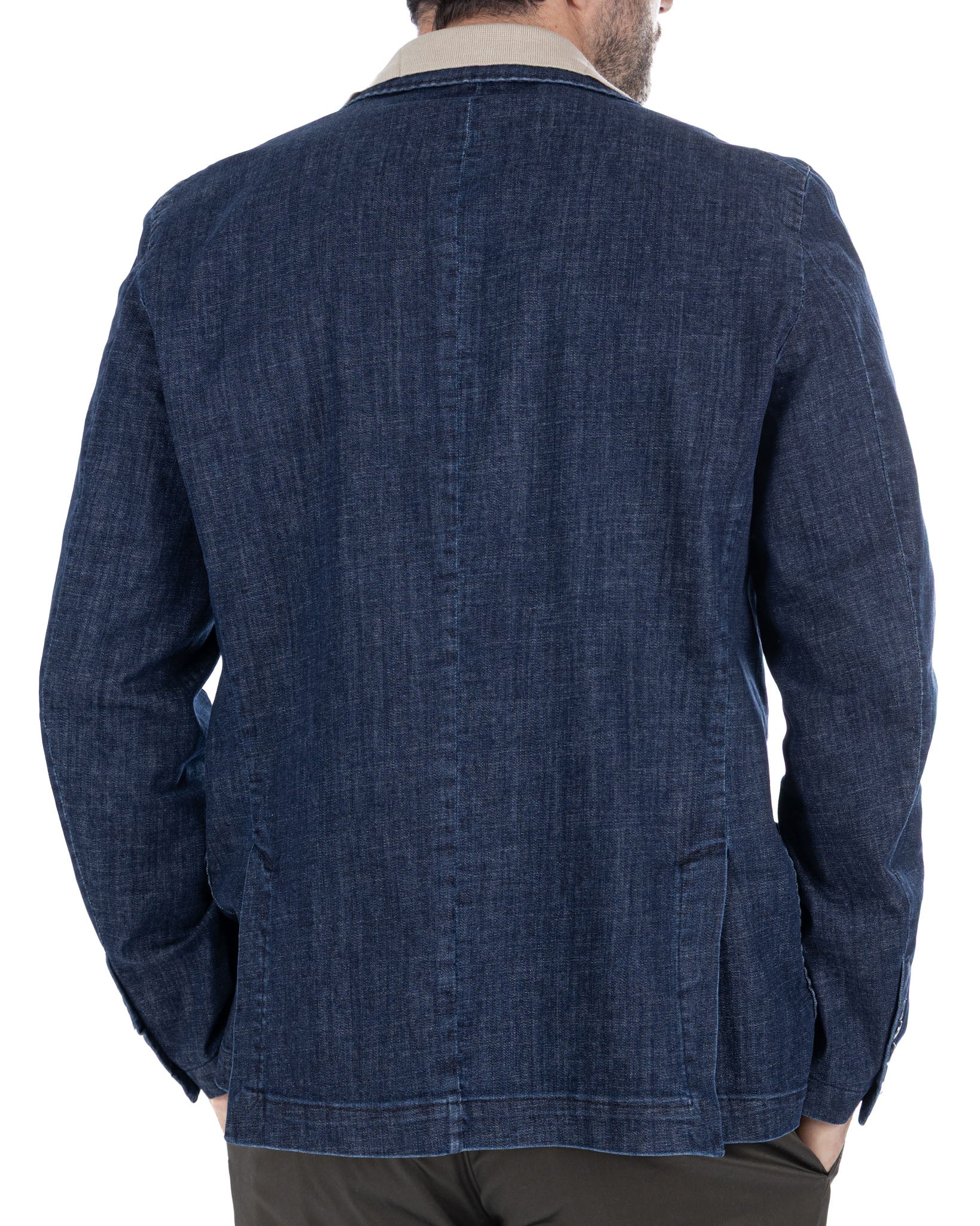 Giacca Spello in denim scuro