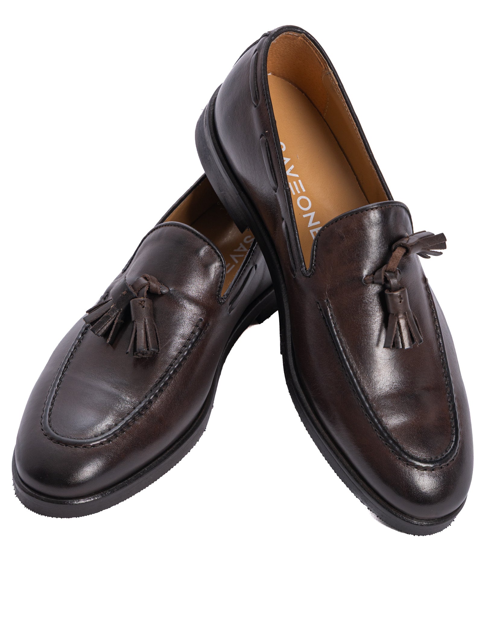 Jasper - mocassino in pelle moro