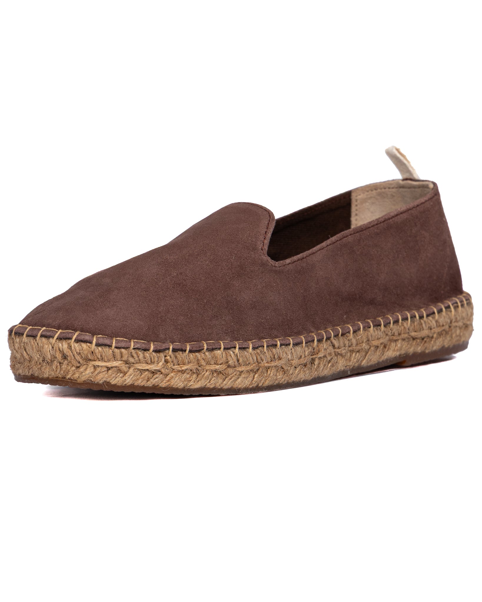 Espadrillas Atene in camoscio moro