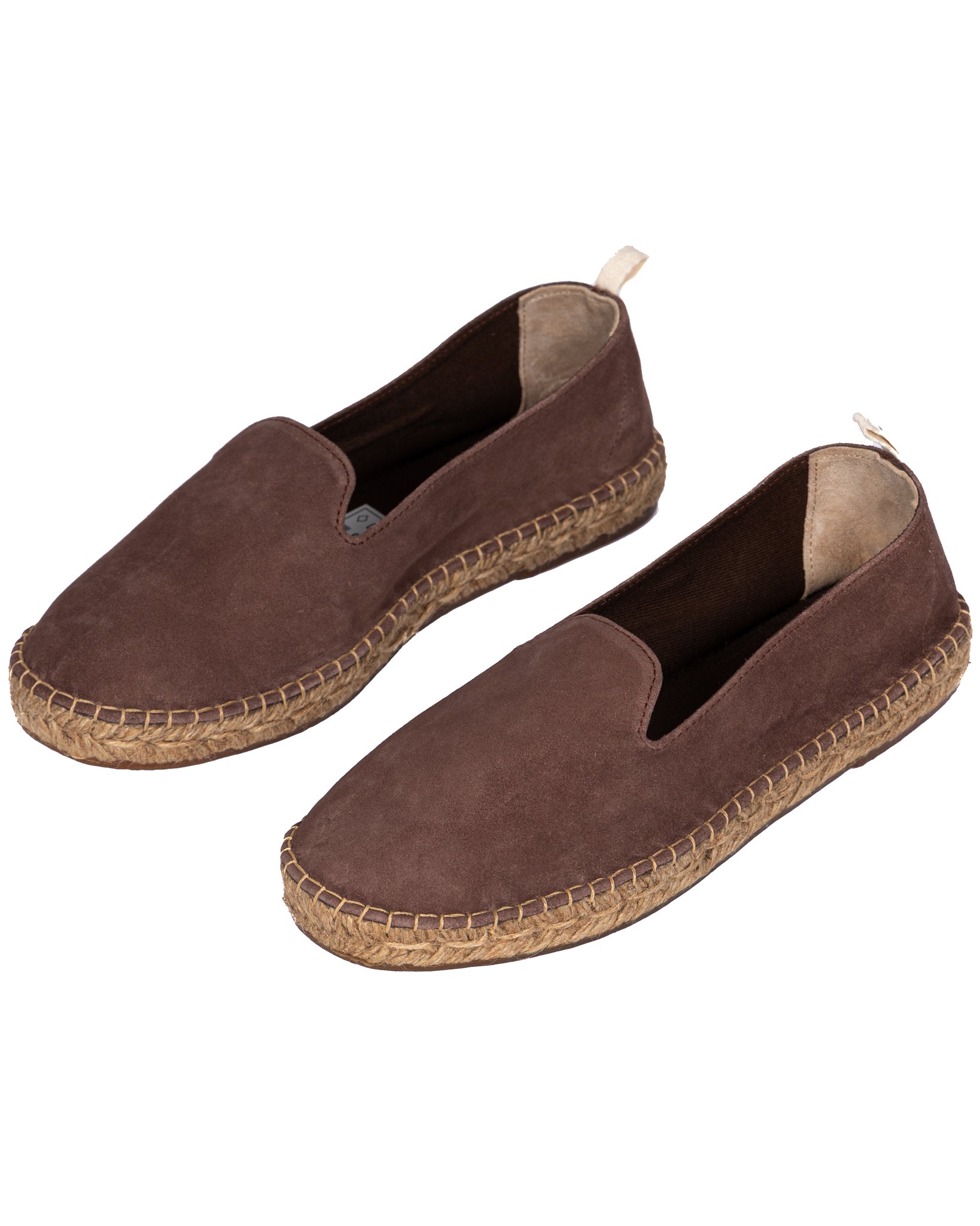 Espadrillas Atene in camoscio moro