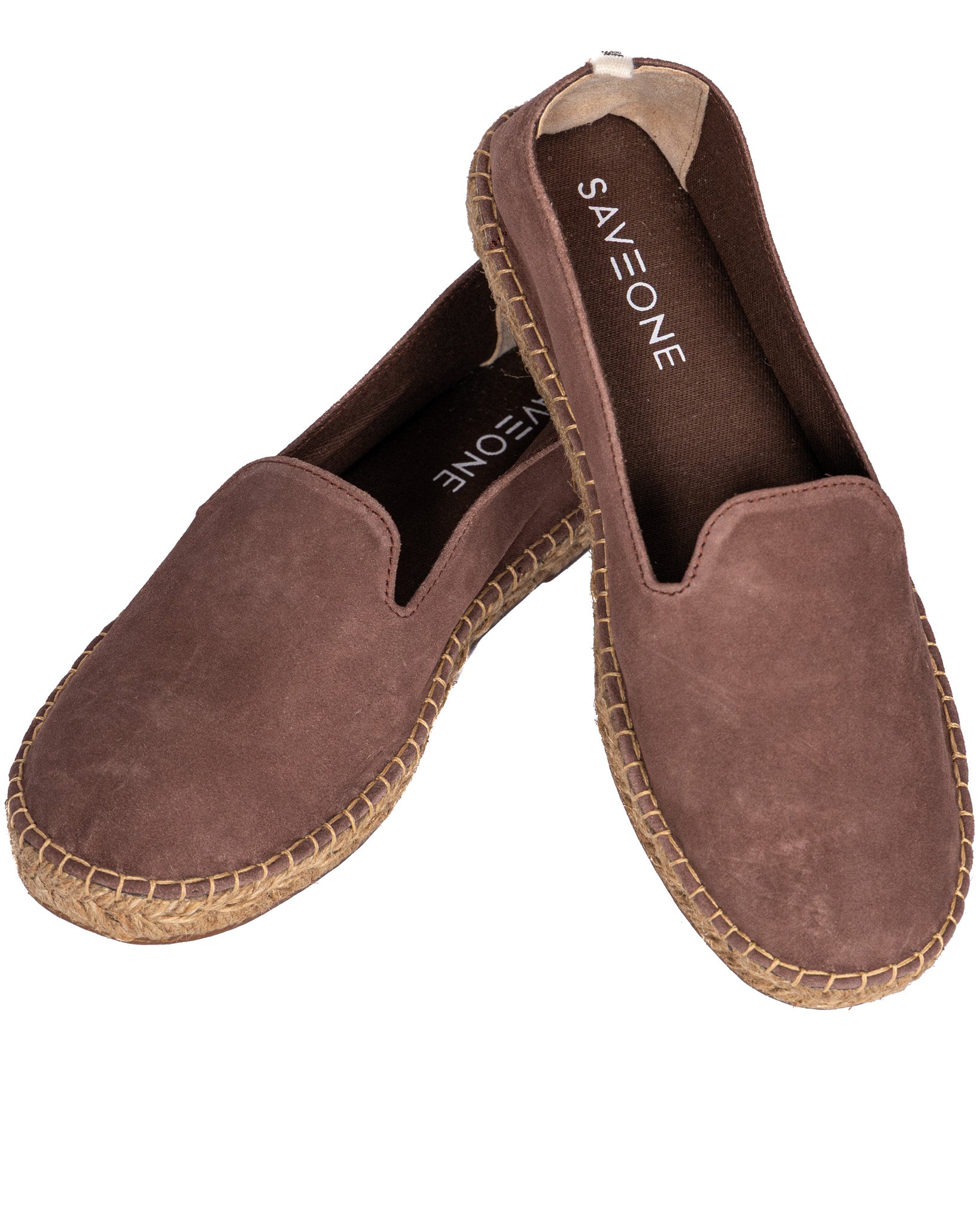 Espadrillas Atene in camoscio moro