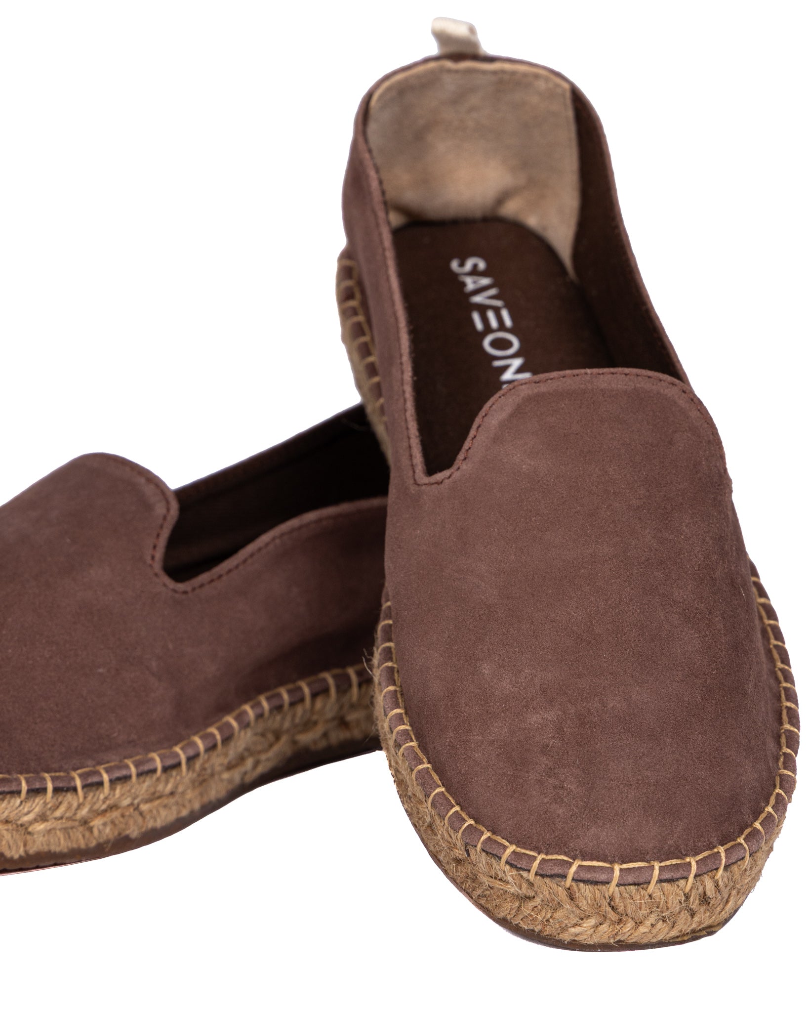 Espadrillas Atene in camoscio moro