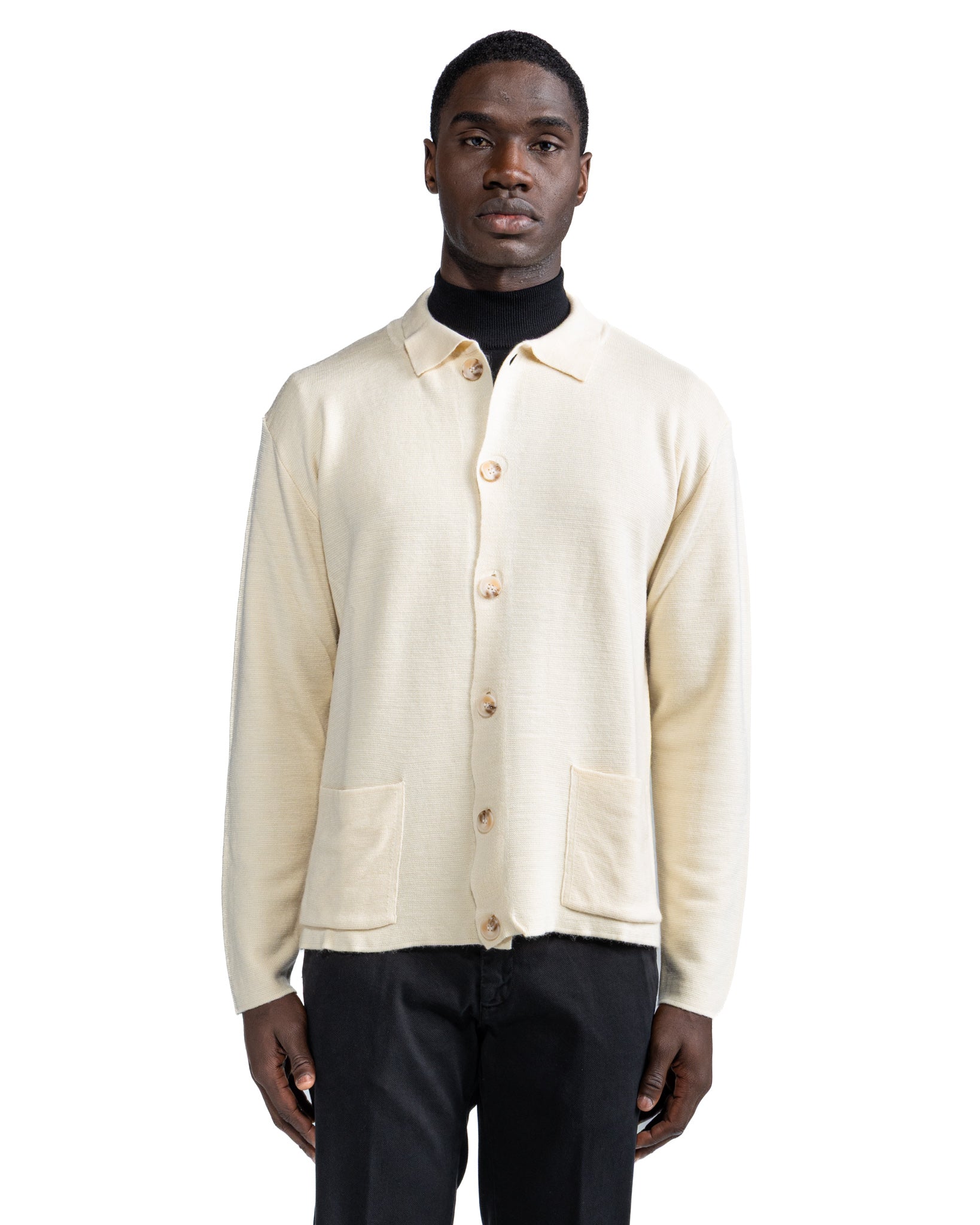 Giacca a maglia Krakatoa beige