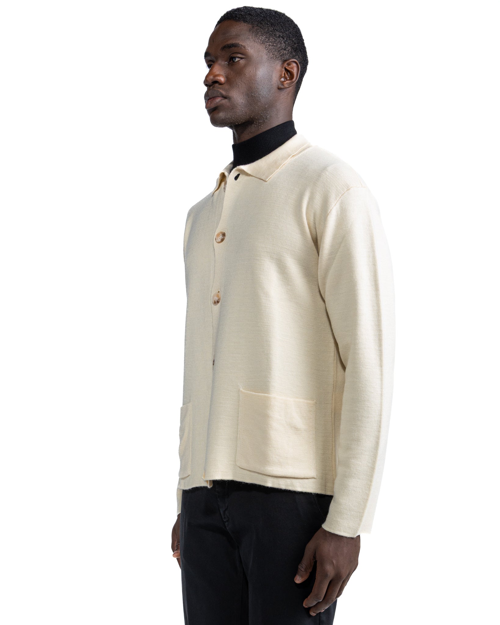 Giacca a maglia Krakatoa beige