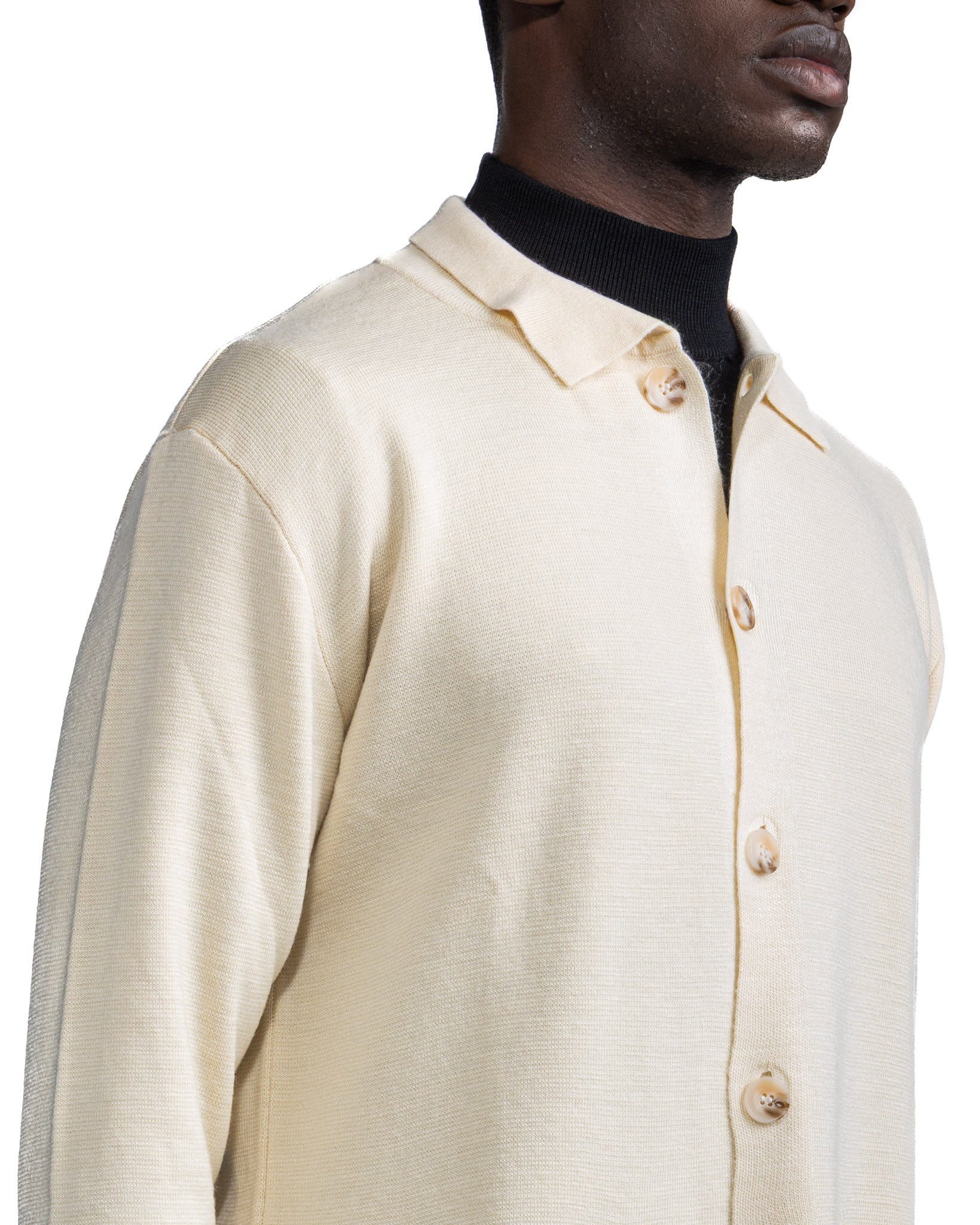 Giacca a maglia Krakatoa beige