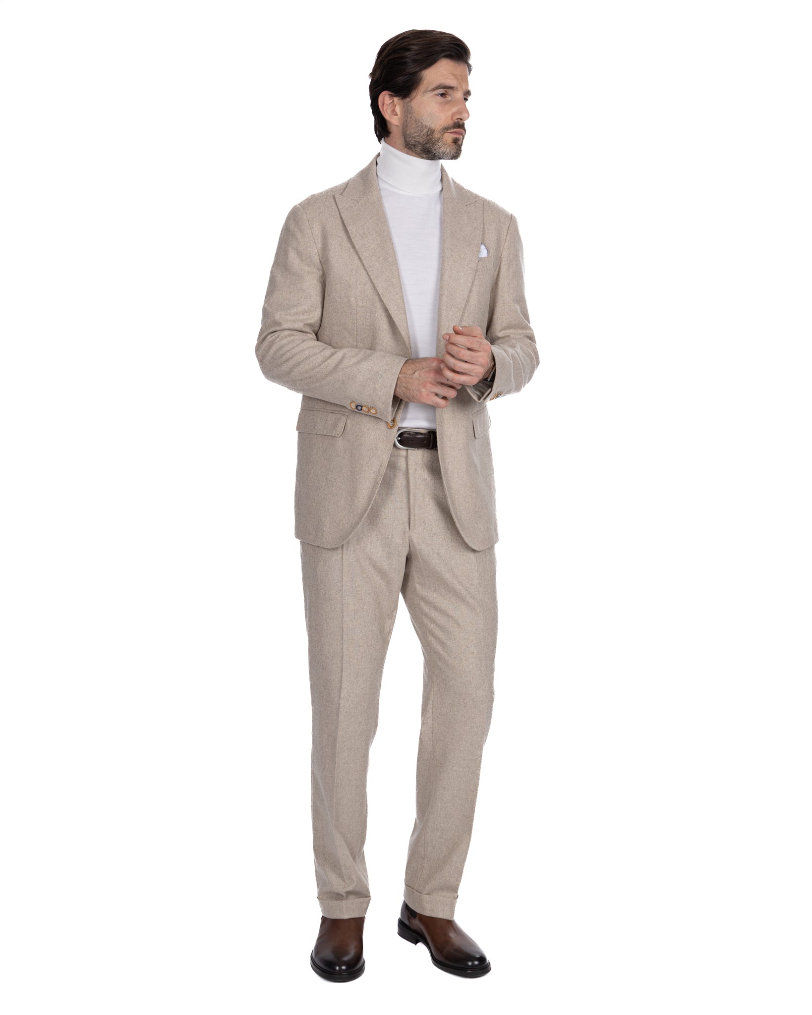 Abito Olympus in flanella beige