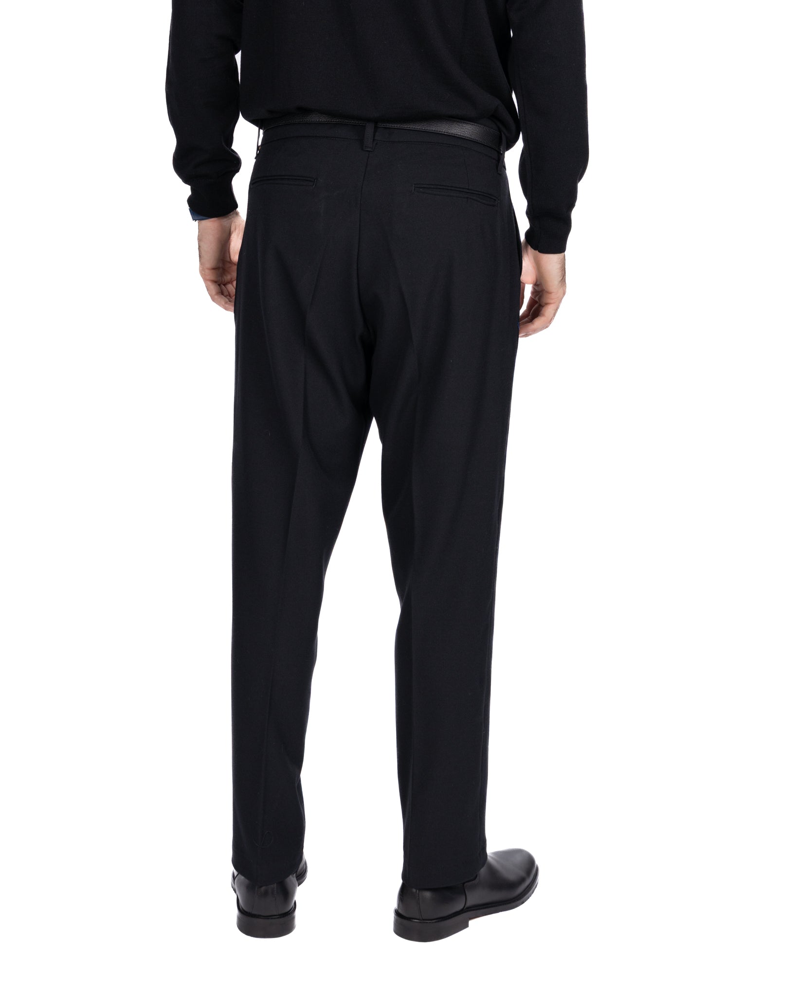 Pantalone largo Zeiis nero
