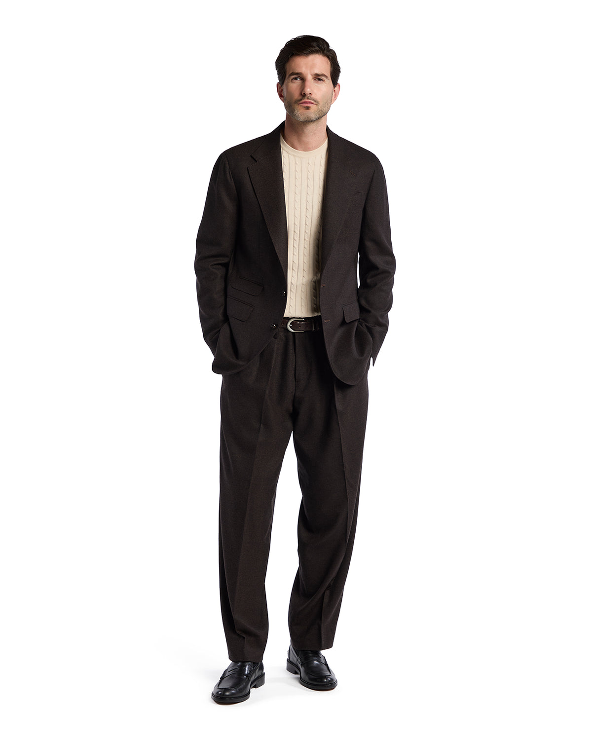 Pantalone Over in flanella Rugby Drago moro