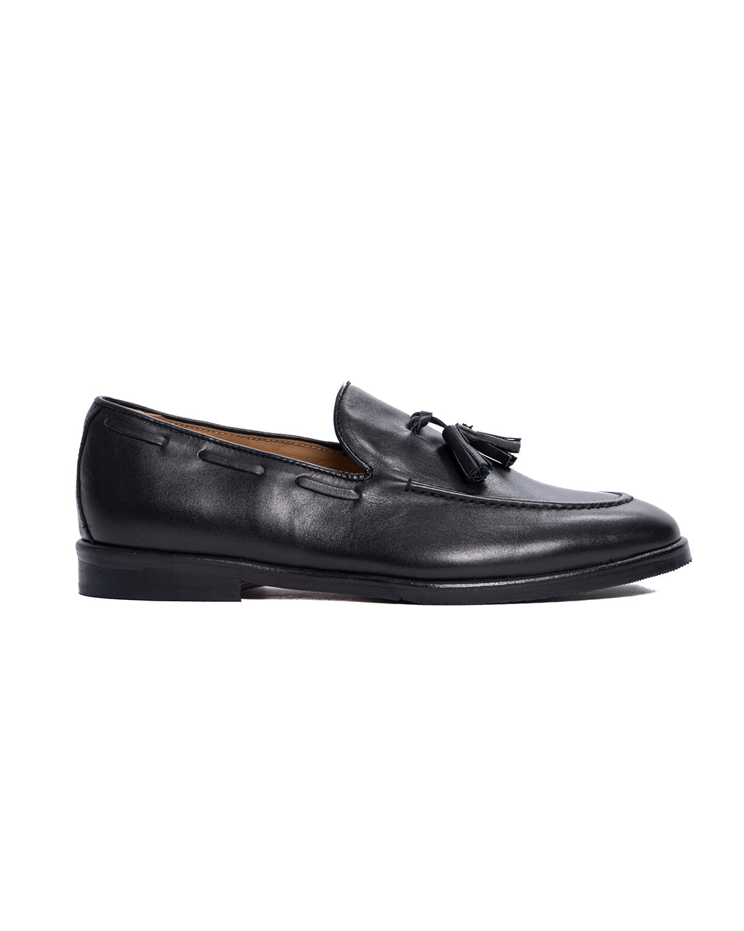 Jasper - mocassino in pelle nero