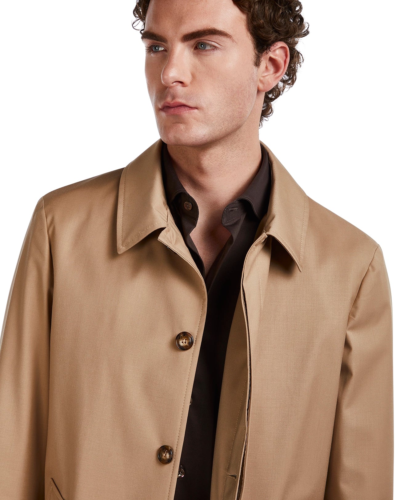 Trench Mantova sfoderato beige