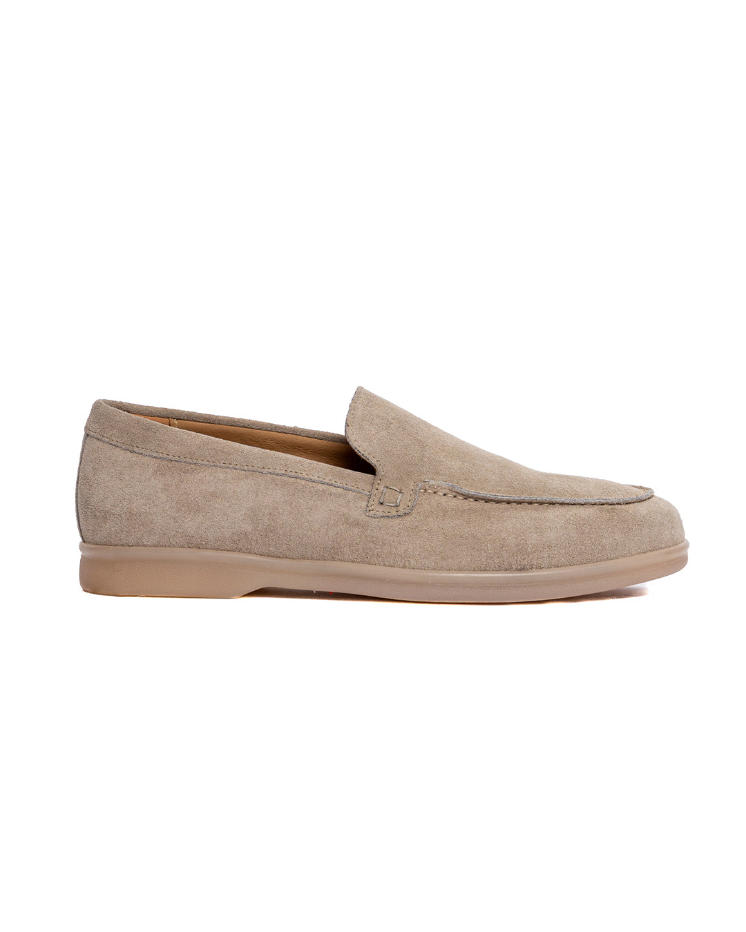 Mocassino Valeri scamosciato beige