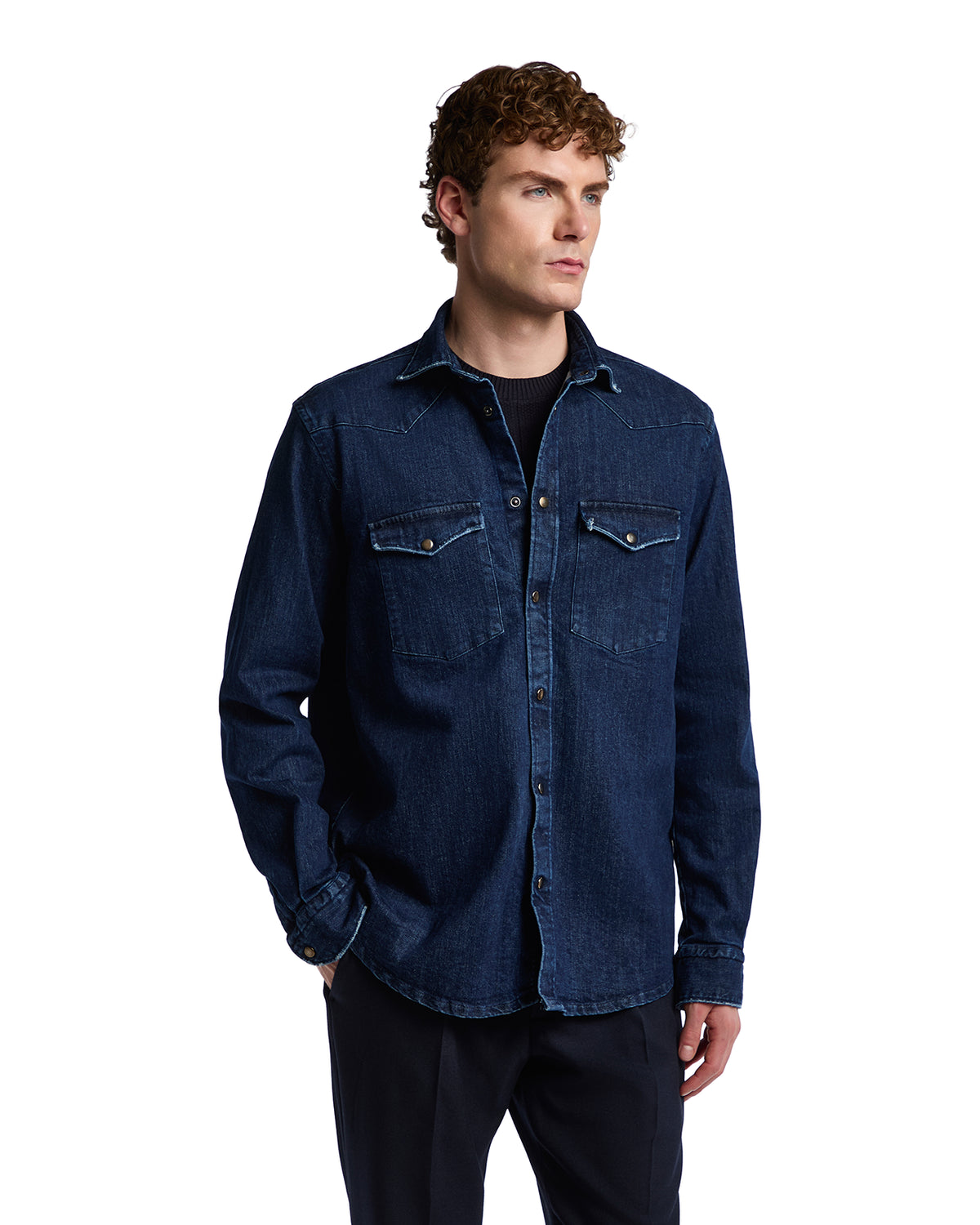Camicia Western jeans