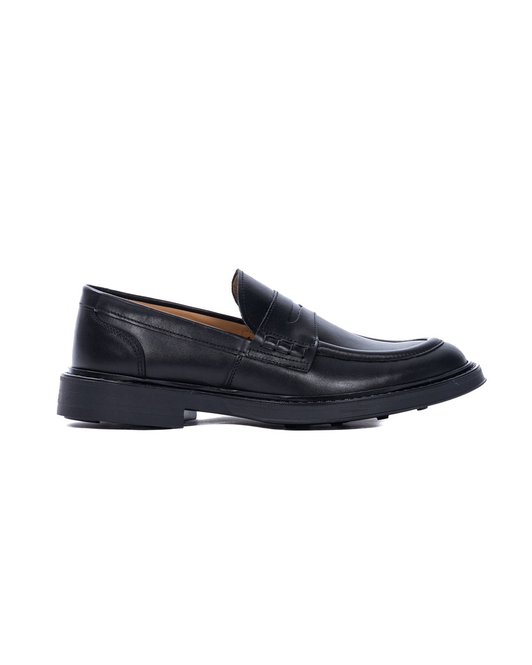 College Hector in pelle nero