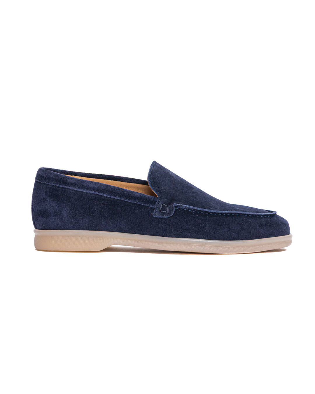 Mocassino Valeri scamosciato blu