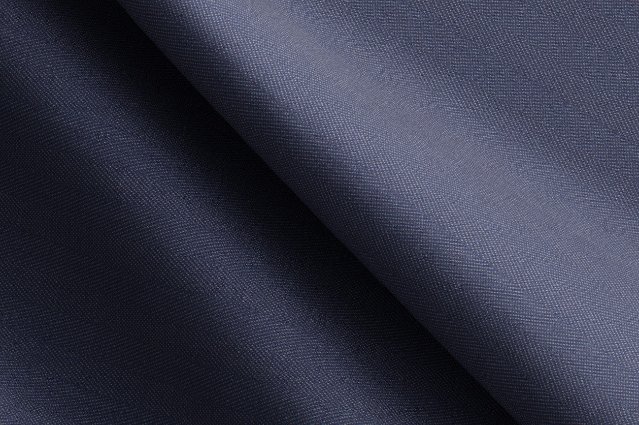 Abito su misura lana solaro 130s blu chiaro Caccioppoli