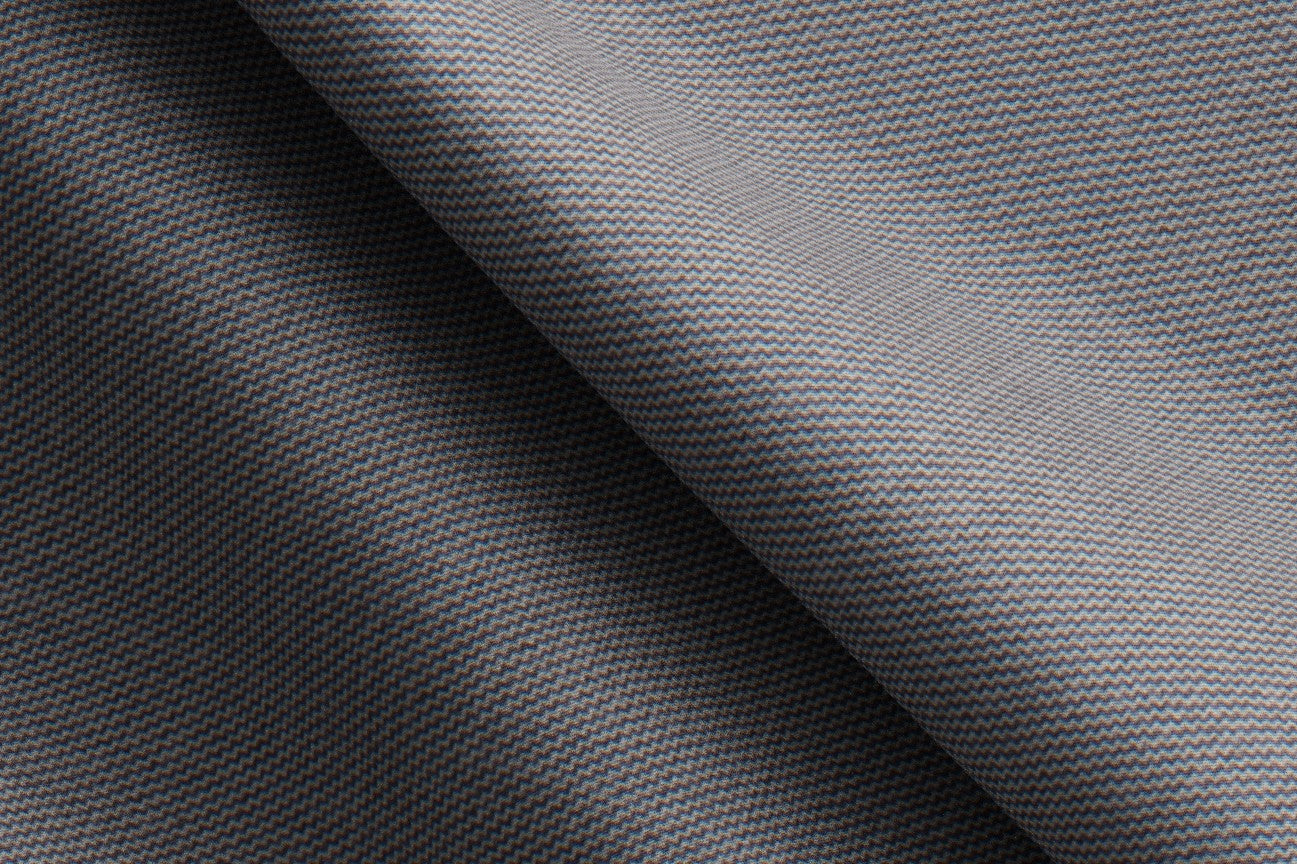 Pantalone su misura lana e seta 150s grigio chiaro Caccioppoli