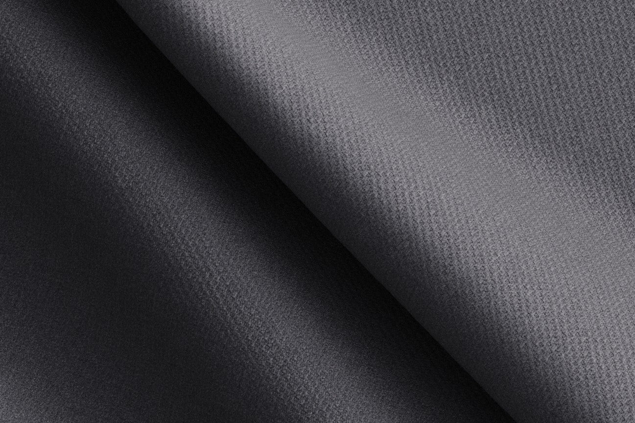 Pantalone con fascia su misura lana 110s grigio Canonico