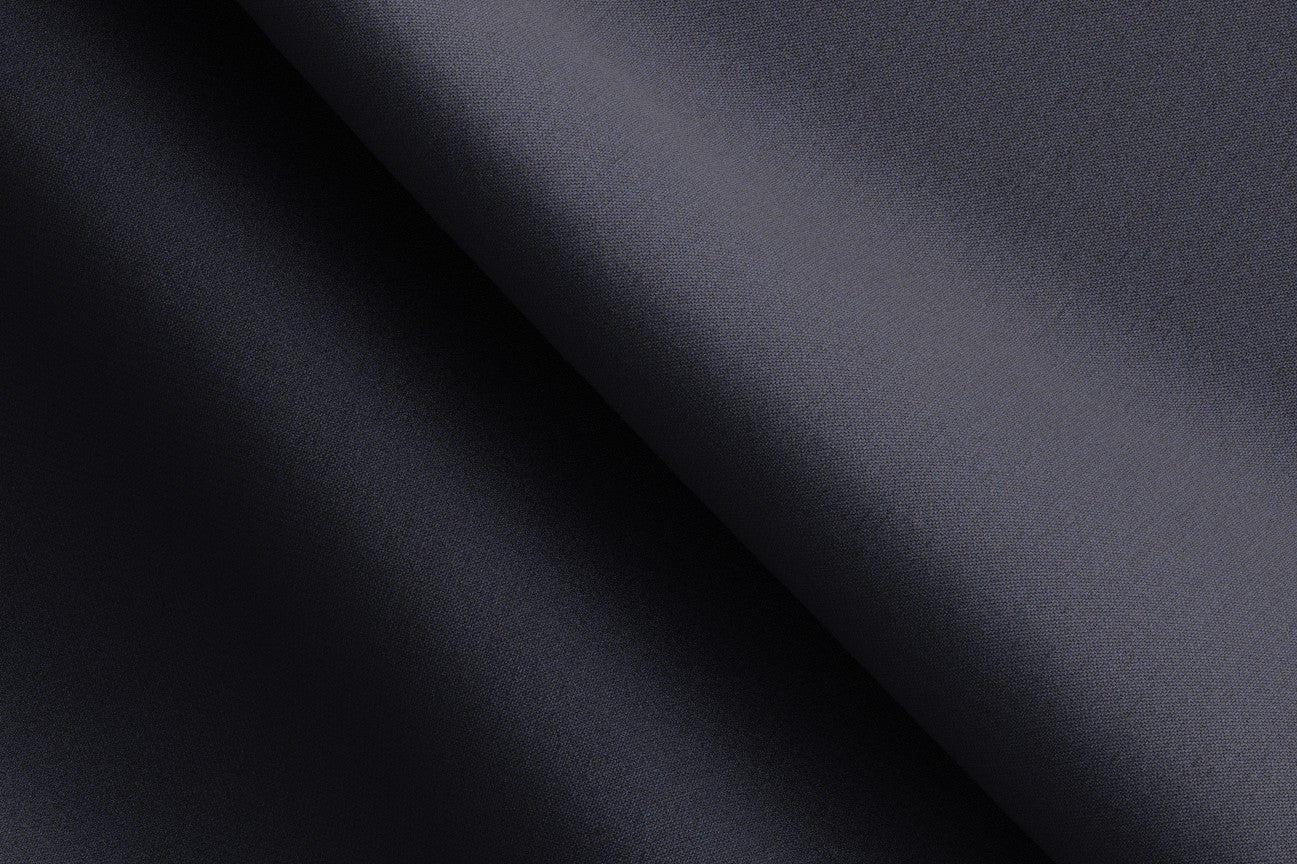 Giacca su misura lana 110s blu Canonico