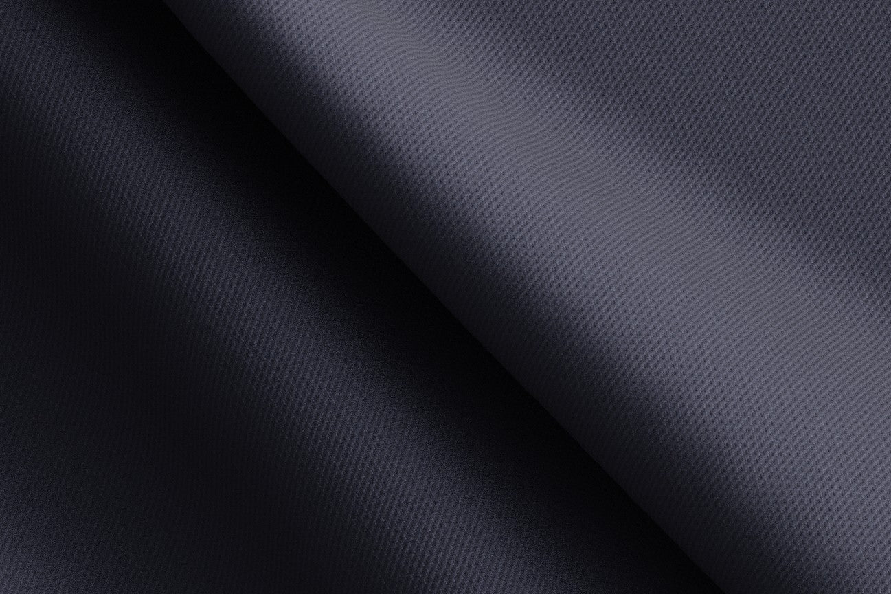 Gilet su misura lana 150s blu Loro Piana