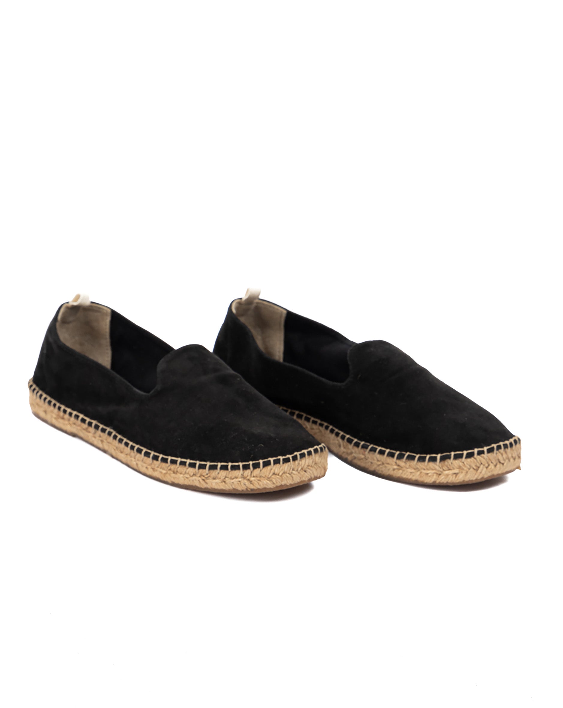 Espadrillas Atene in camoscio nero