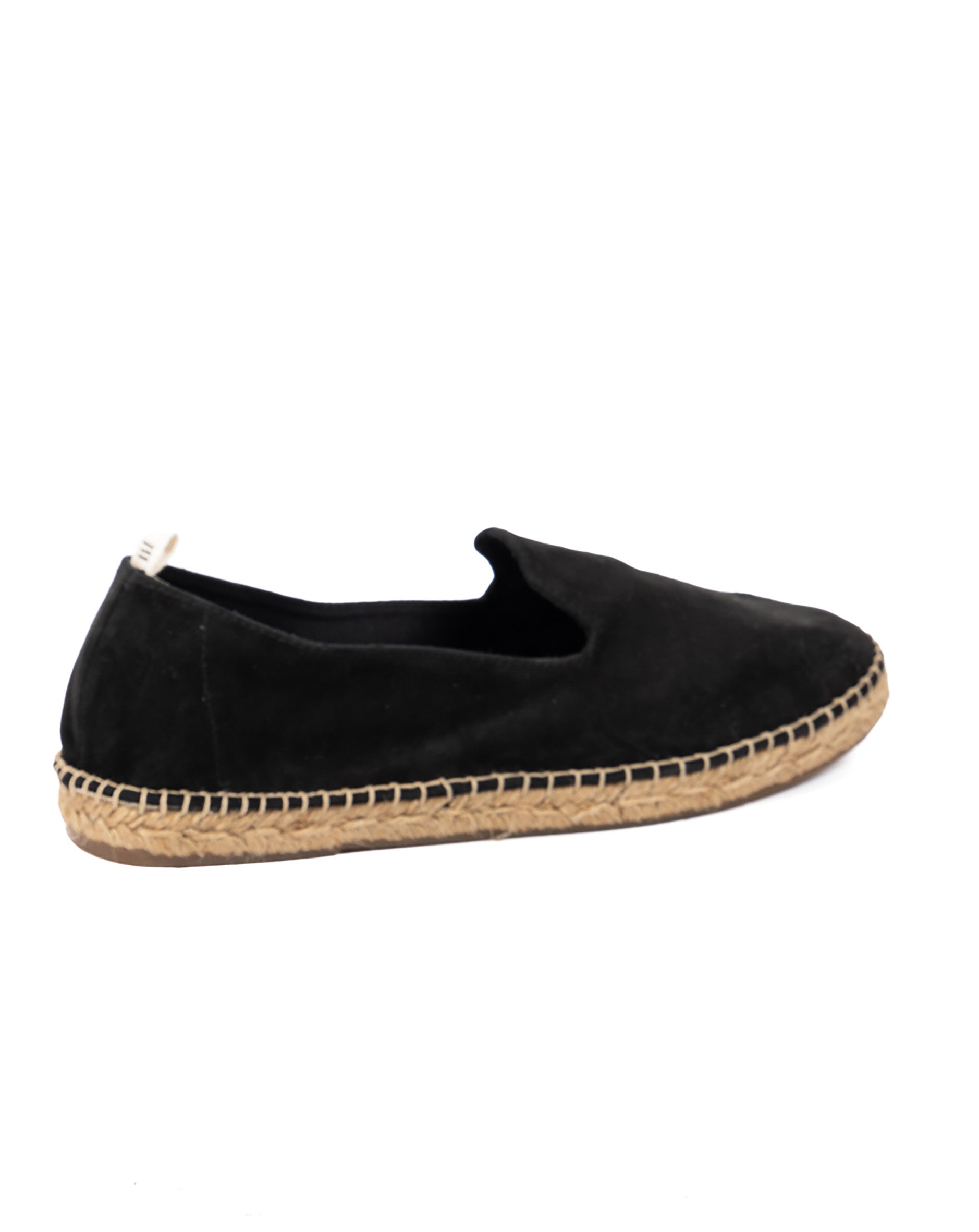 Espadrillas Atene in camoscio nero