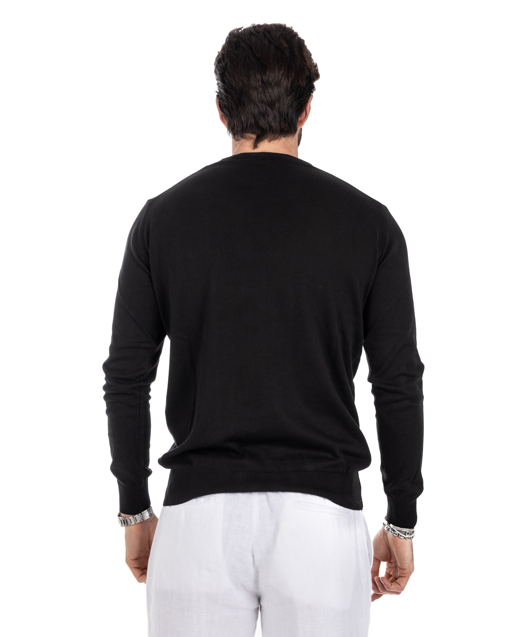 Maglioncino Daniil in cotone nero