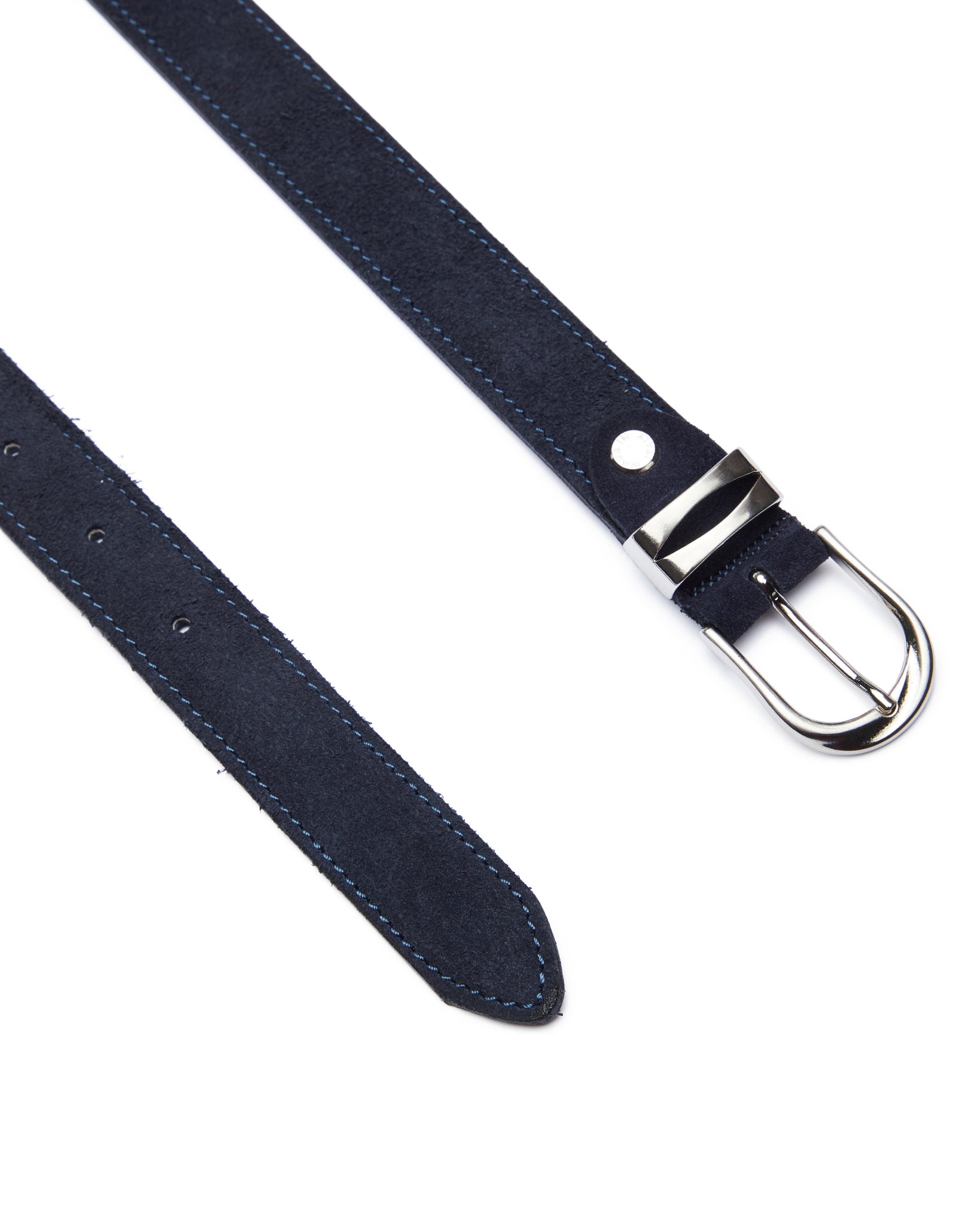 Cintura Arezzo in camoscio blu