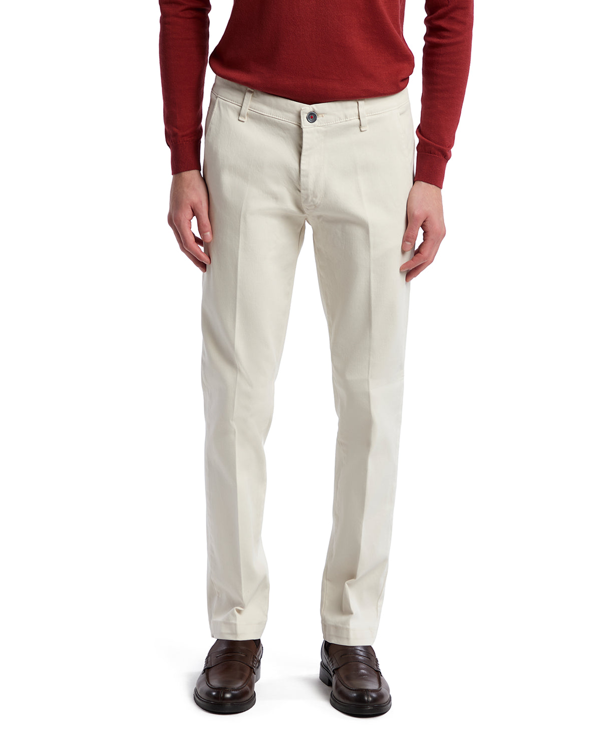 Pantalone Jack armaturato panna