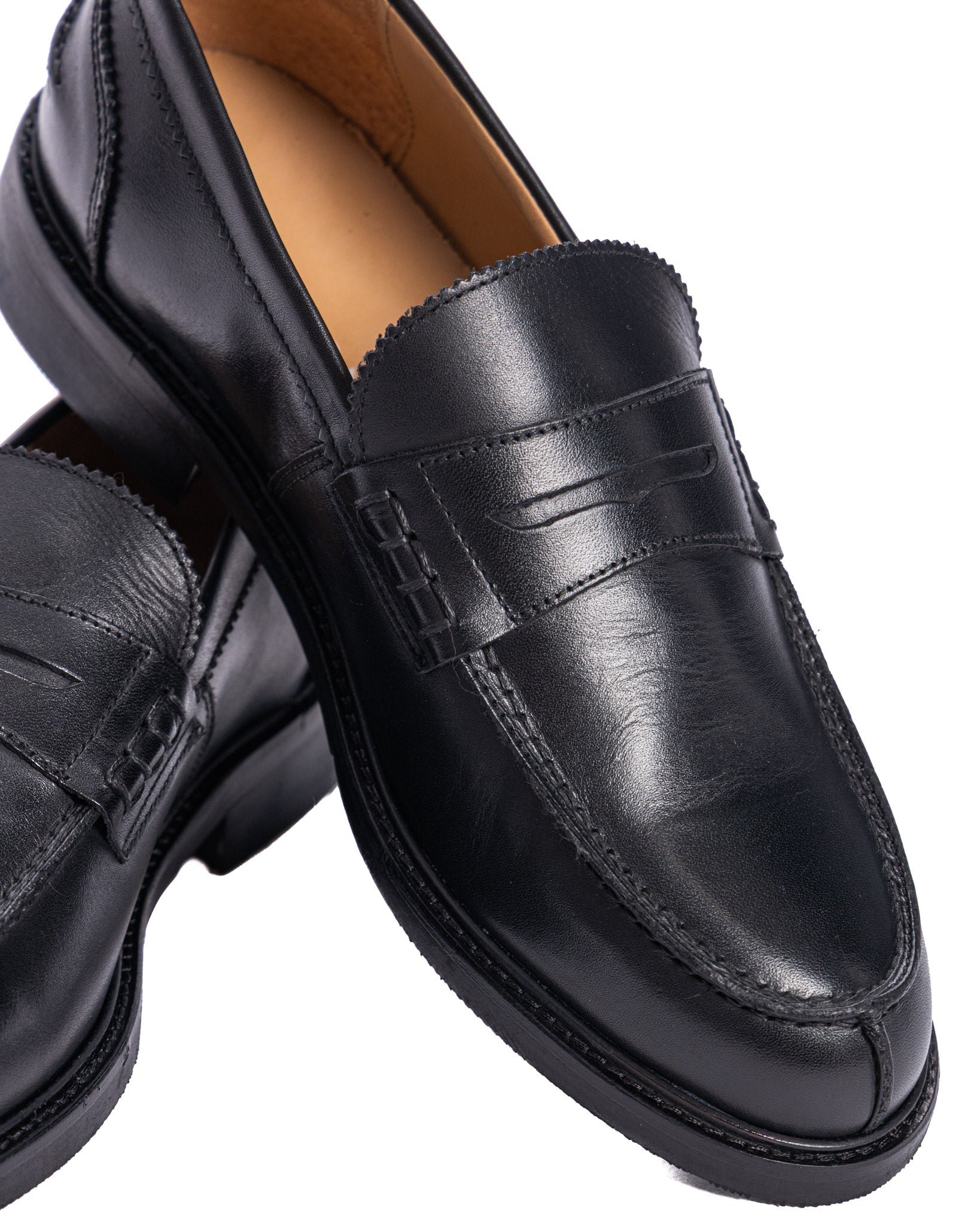 College Joseph in pelle nero