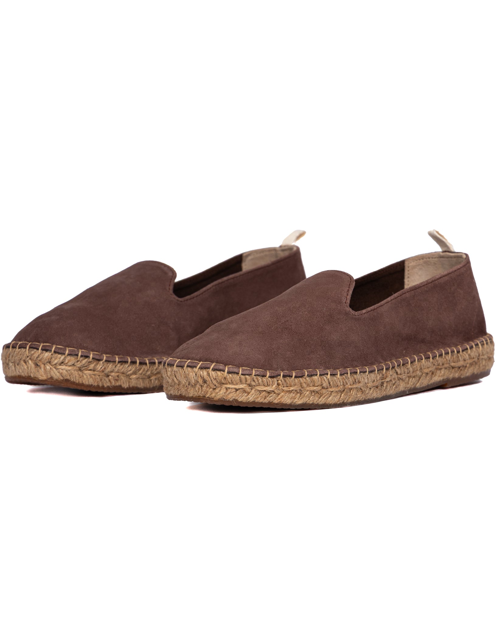 Espadrillas Atene in camoscio moro