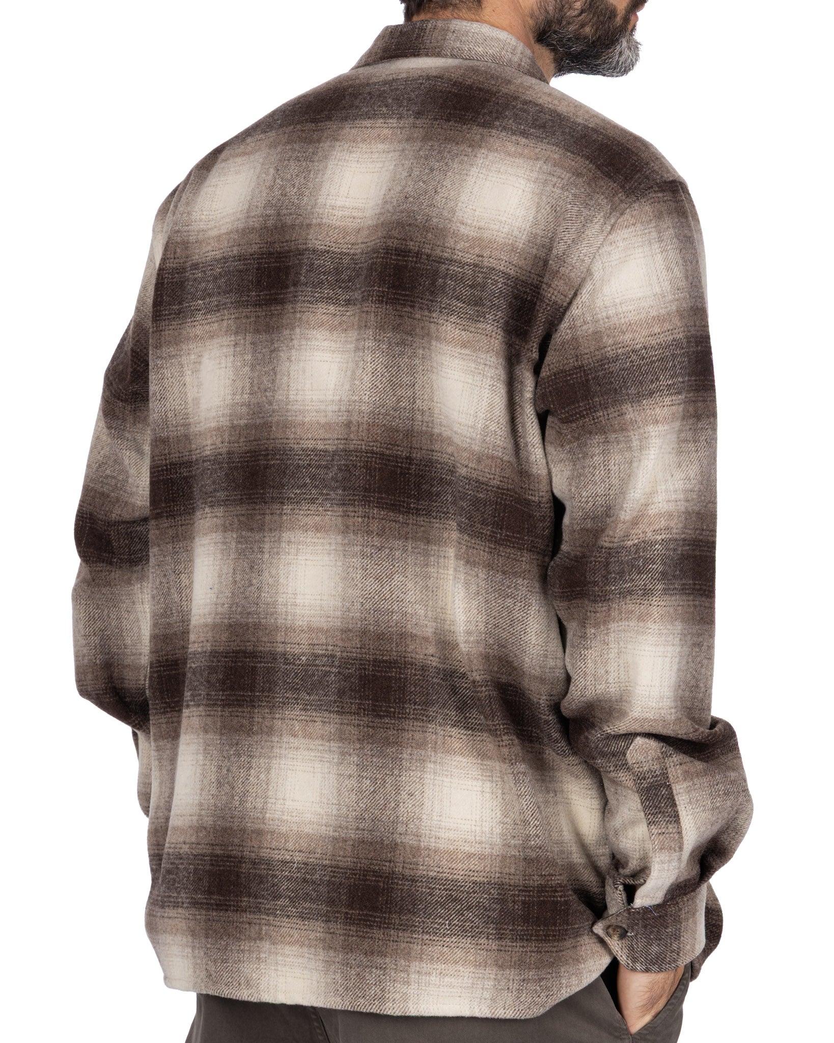 Camicia Odin a quadri beige