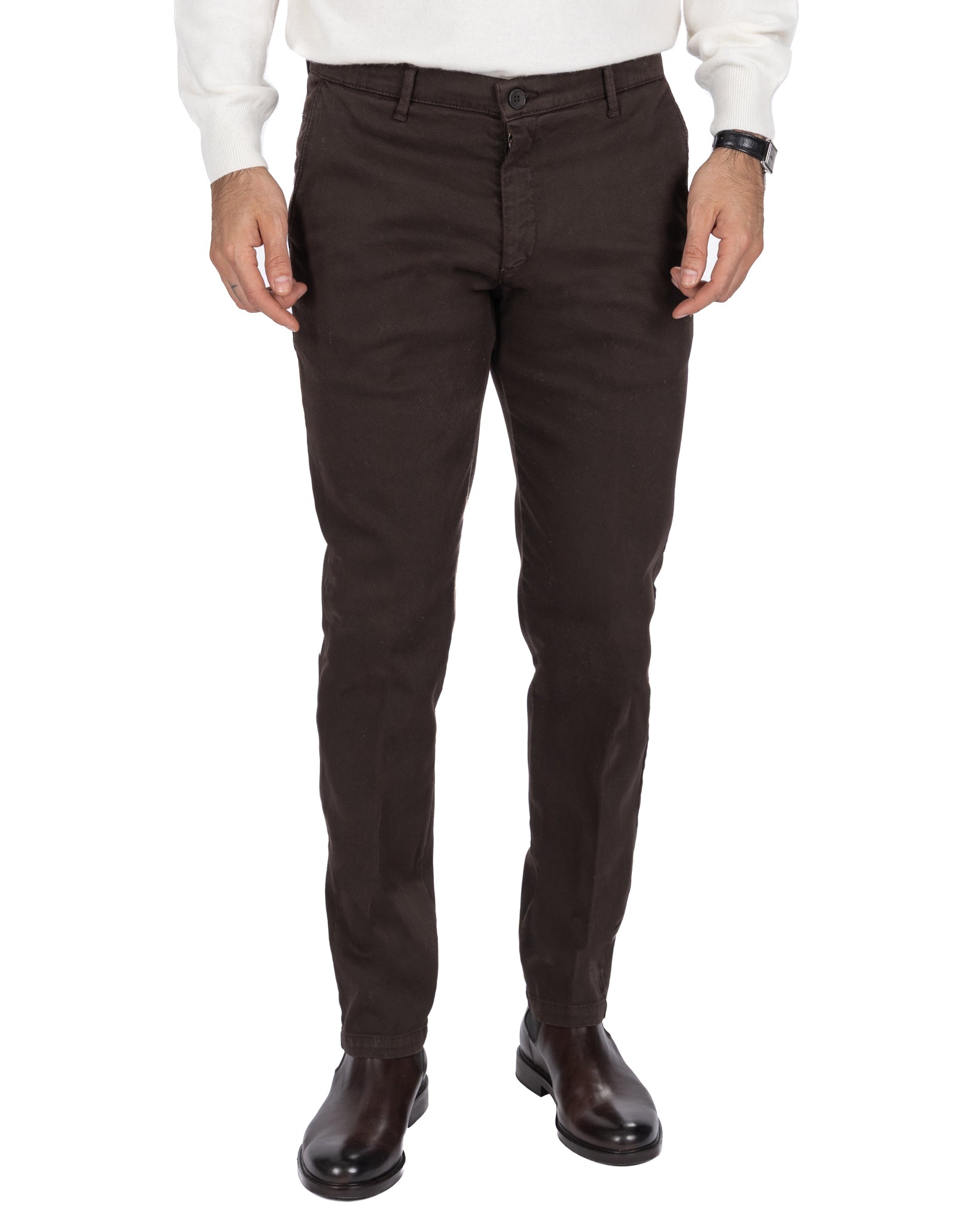 Pantalone Jack armaturato moro