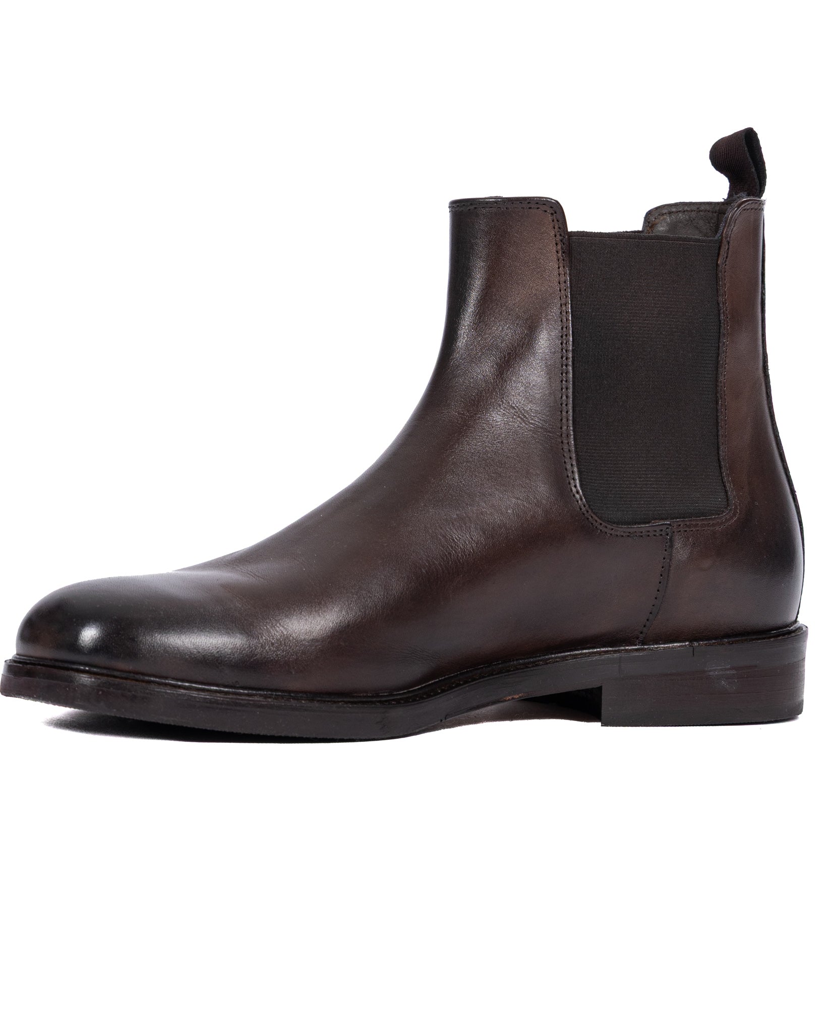Stivale Jae in pelle testa di moro