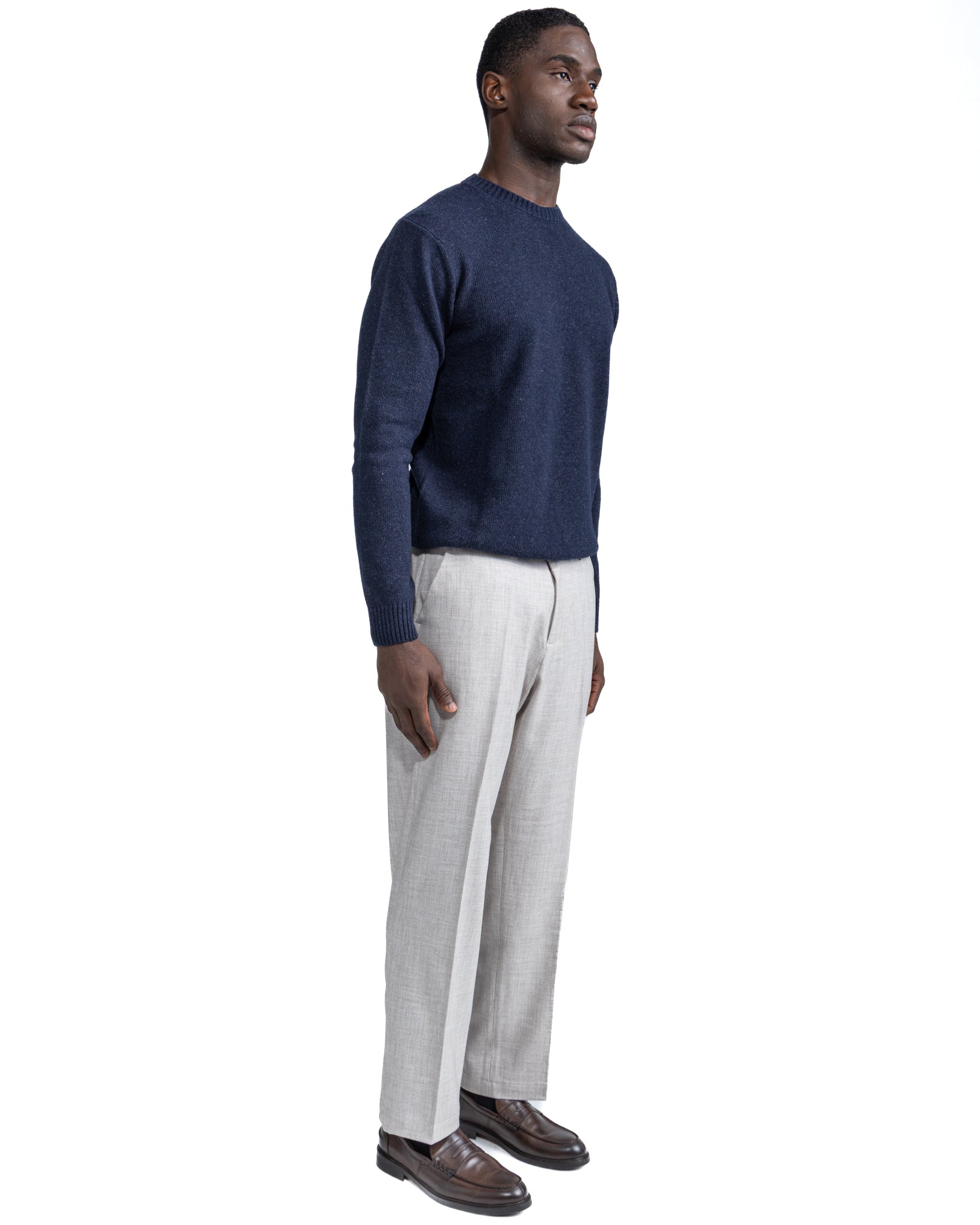 Pantalone largo Zeiis sabbia