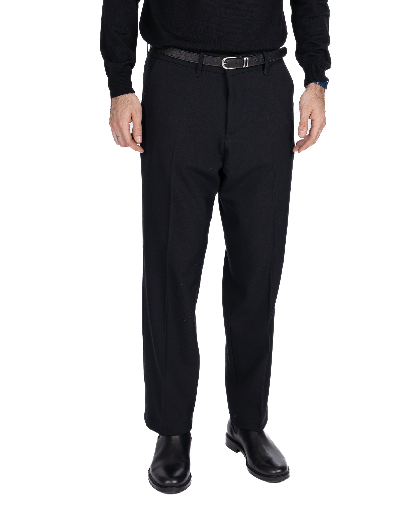 Pantalone largo Zeiis nero