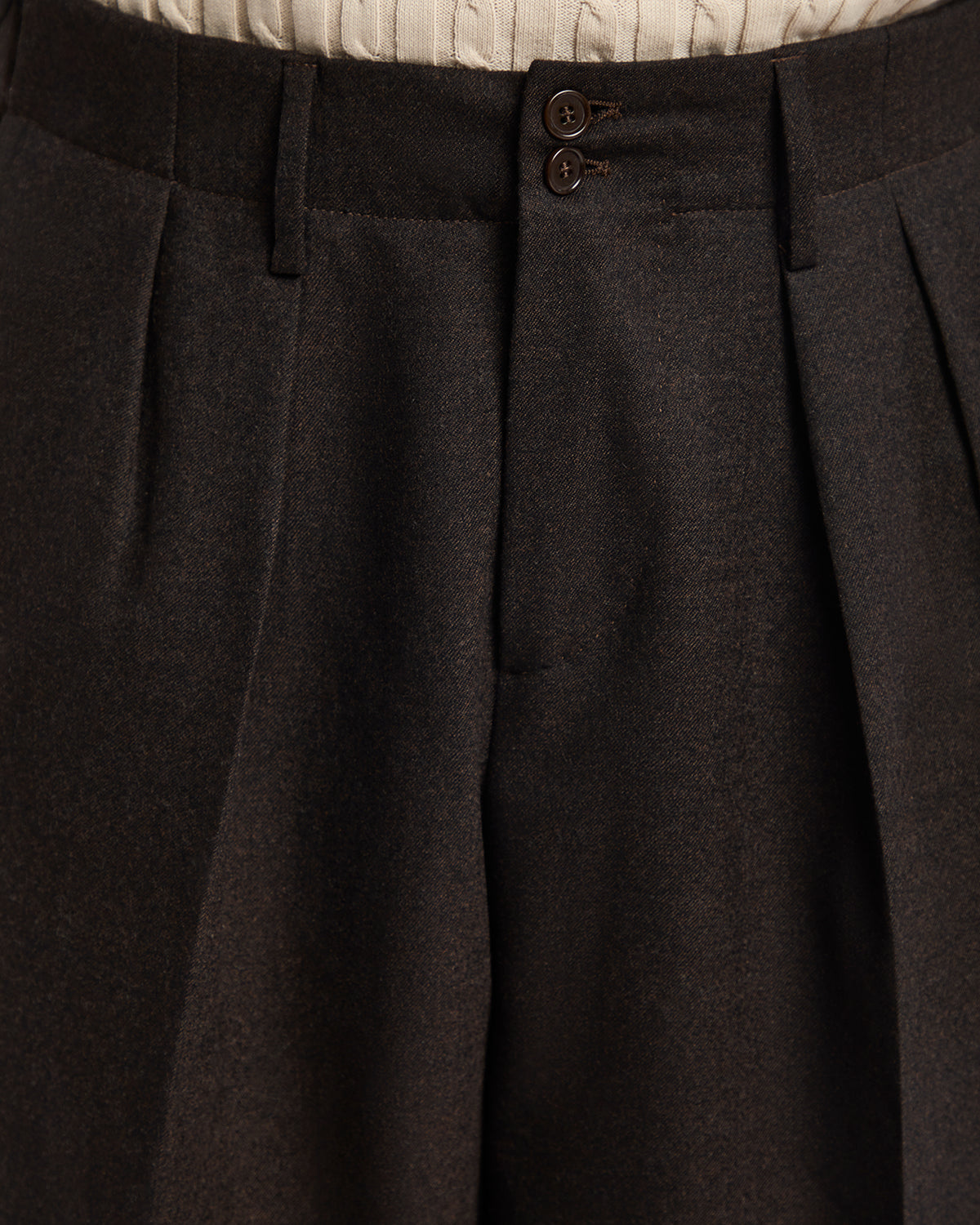 Pantalone Over in flanella Rugby Drago moro