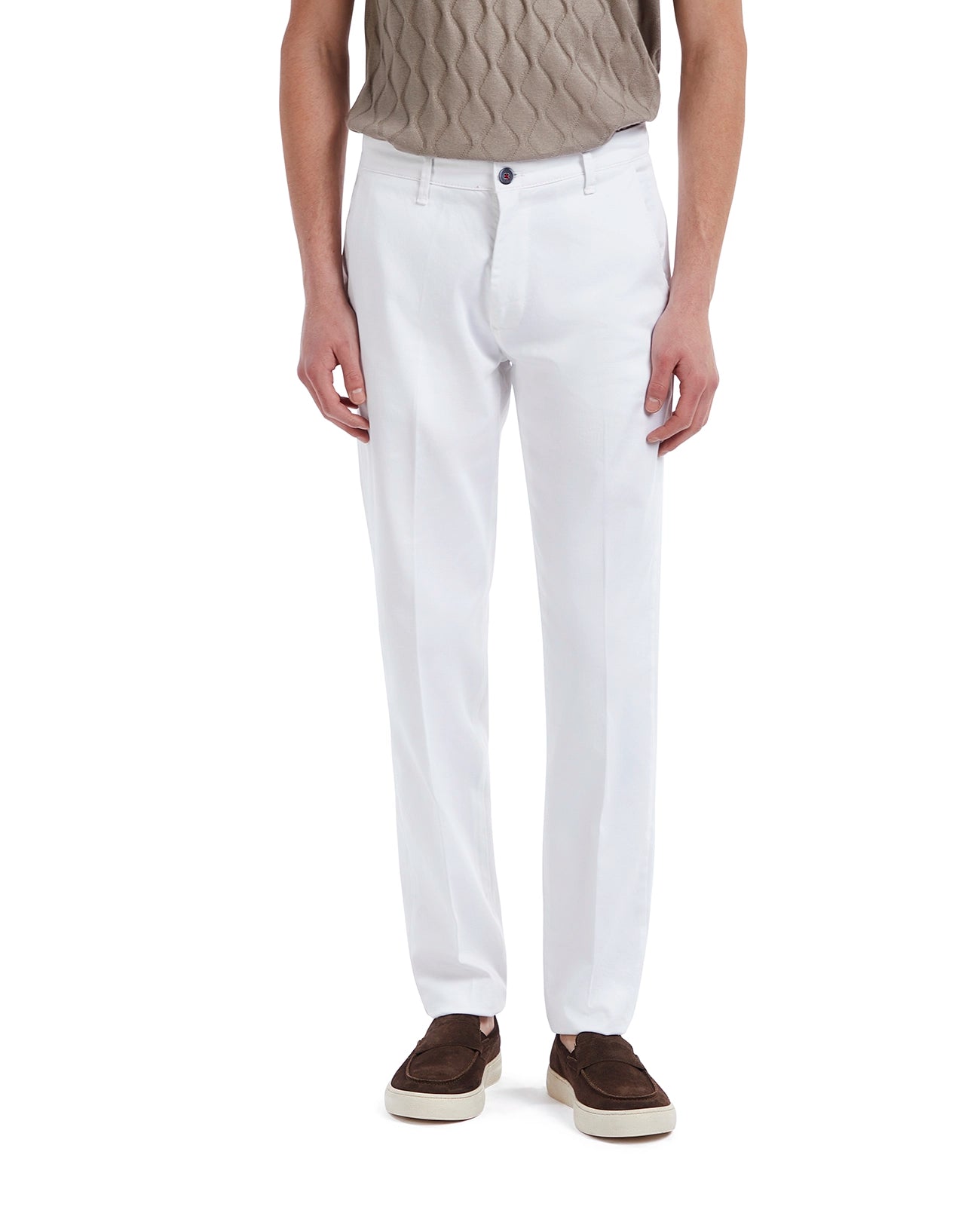 Pantalone Bill armaturato bianco