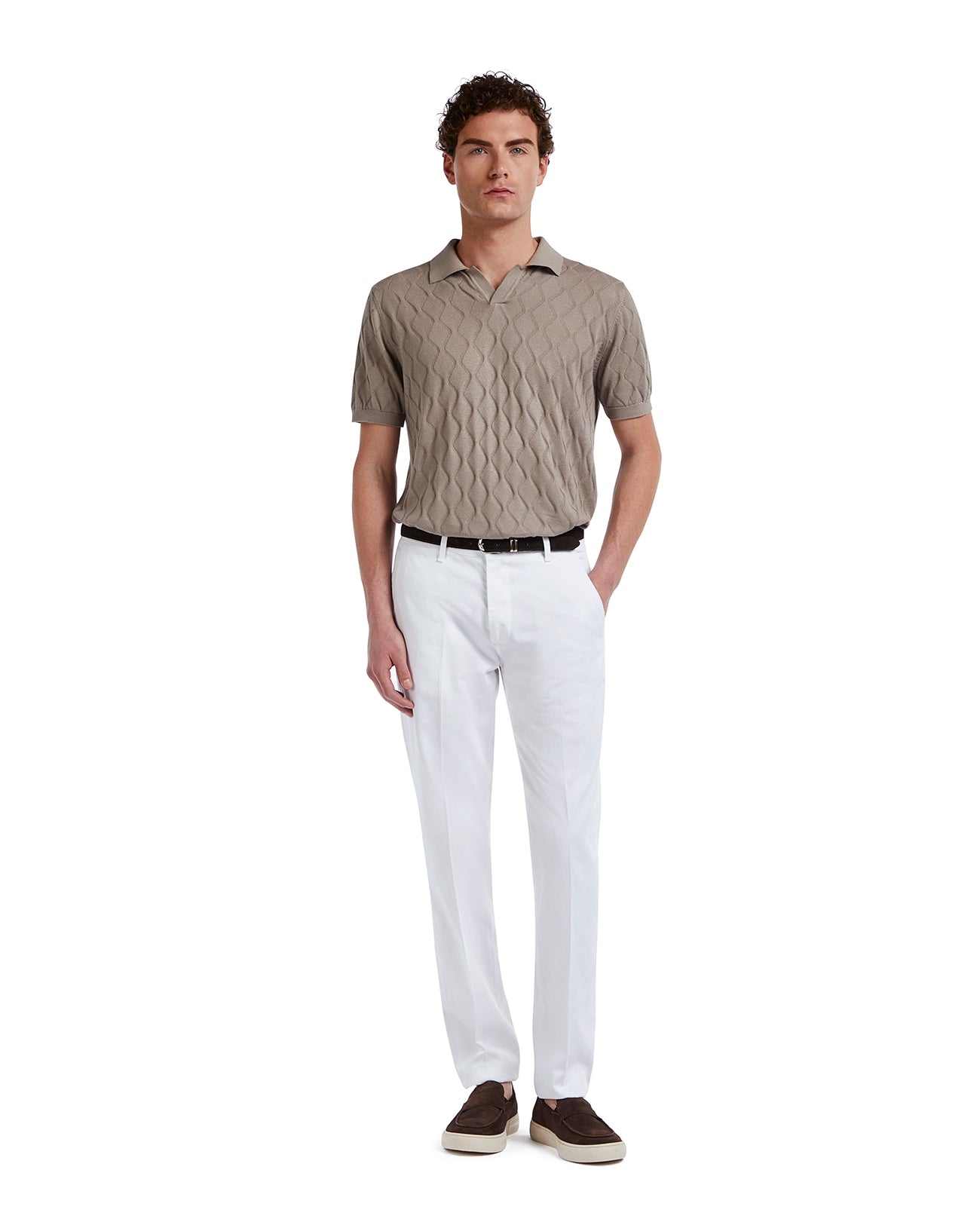 Pantalone Bill armaturato bianco