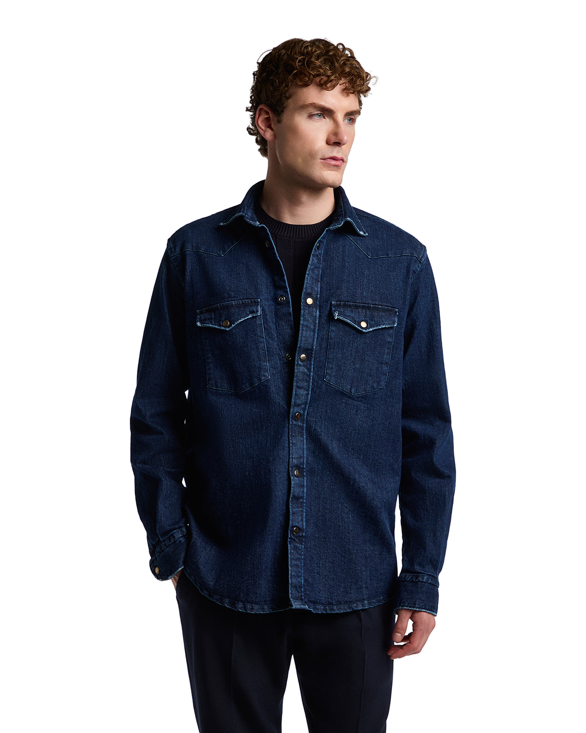 Camicia Western jeans