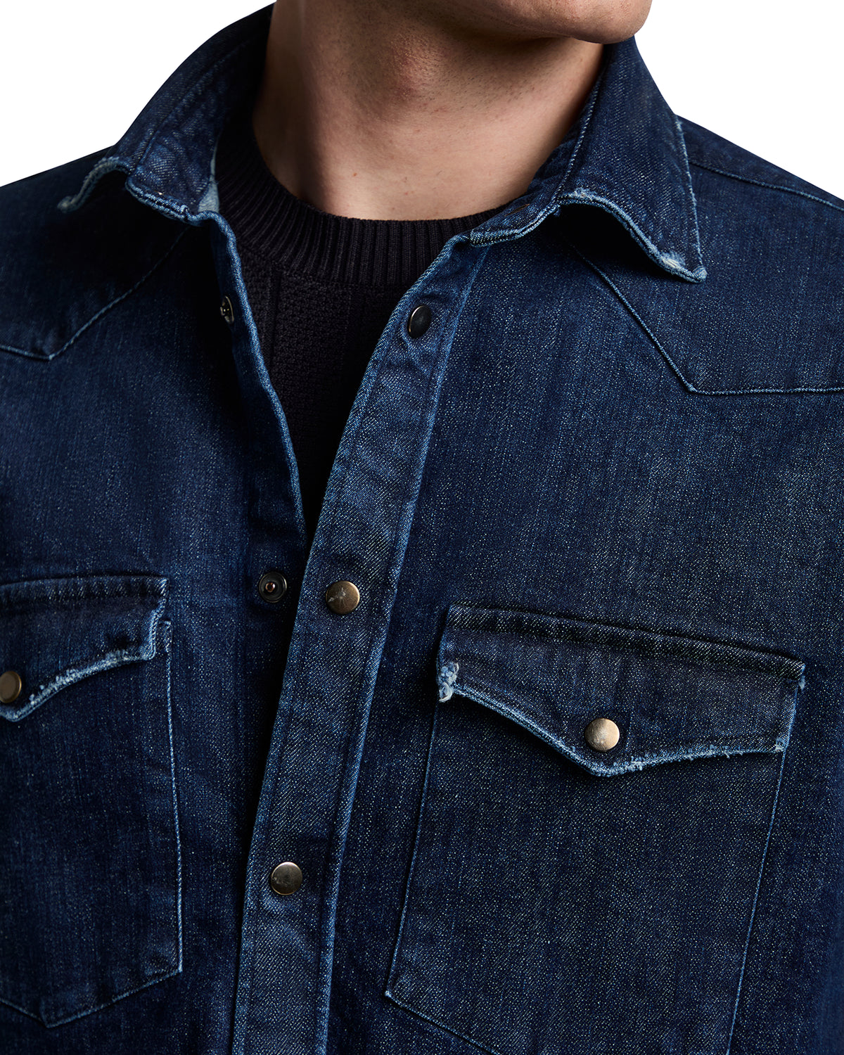 Camicia Western jeans