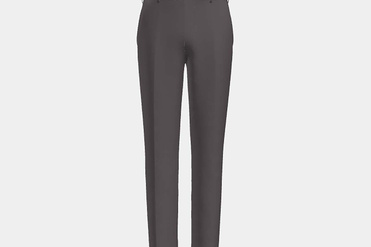 Pantalone su misura lana 130s beige Caccioppoli